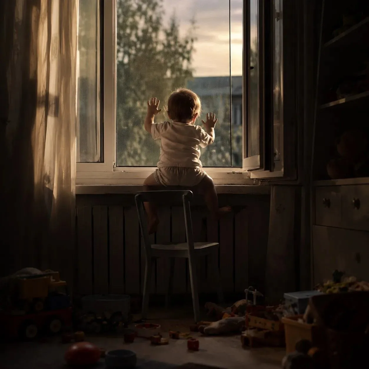 ⚠️ Окно — это не игровая зона. Одна секунда может стоить жизни.

Уважаемые родители! С наступлением 
