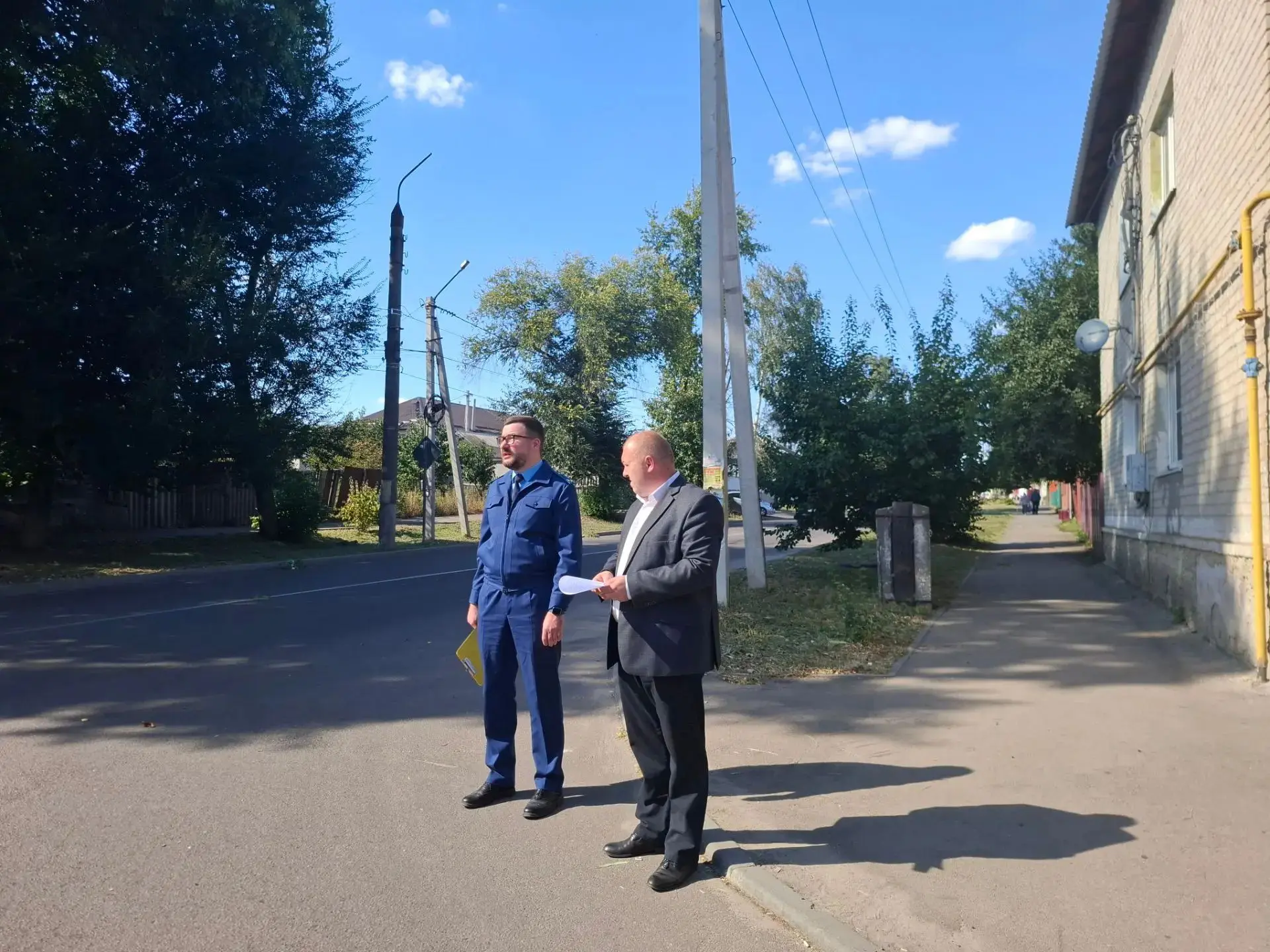 ✅️🤝 Глава города Щигры Виталий Кочергин совместно с межрайонным прокурором Иваном Лапш...