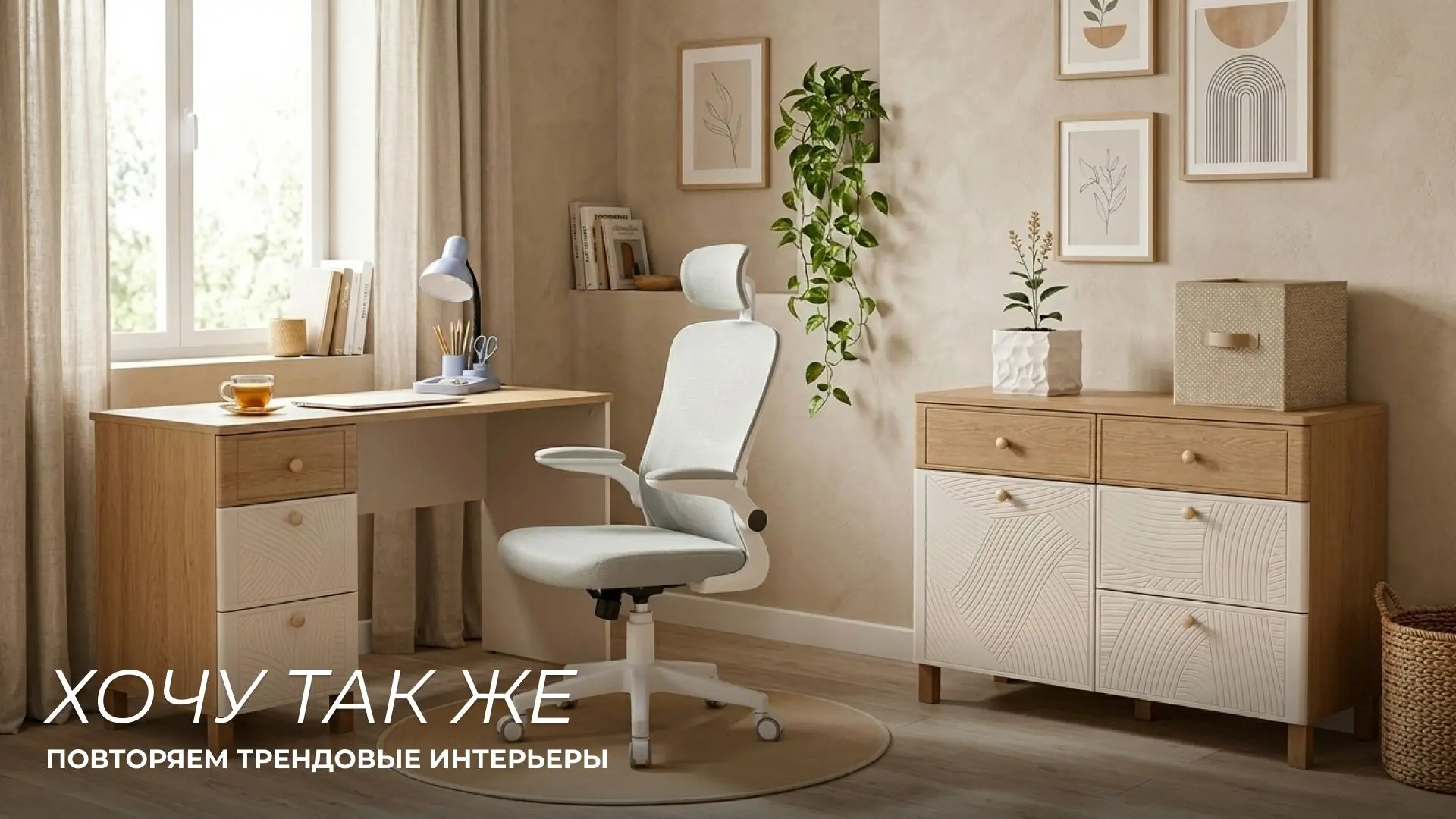 Рабочее место, за которым хочется делать уроки!