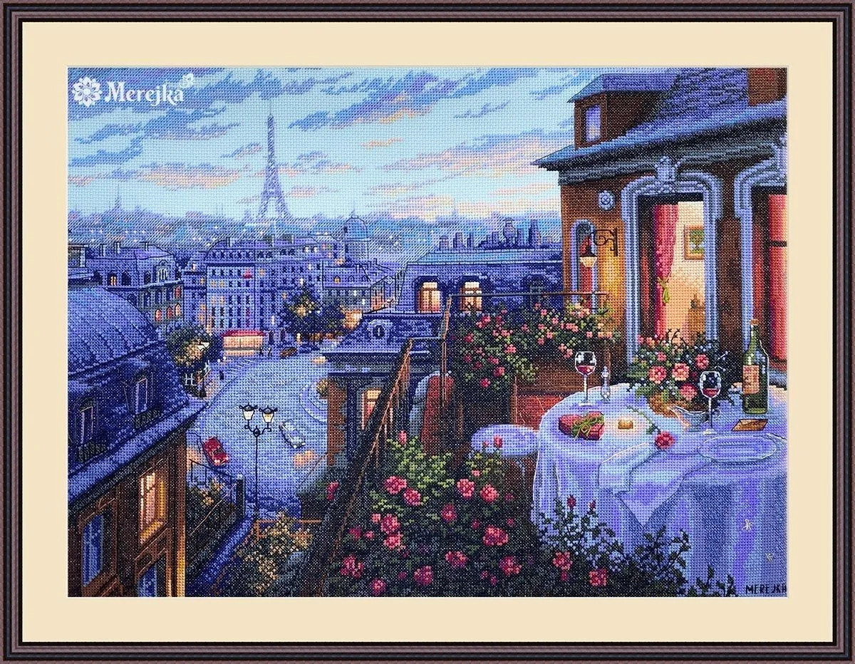 🪡 Вечерний Париж