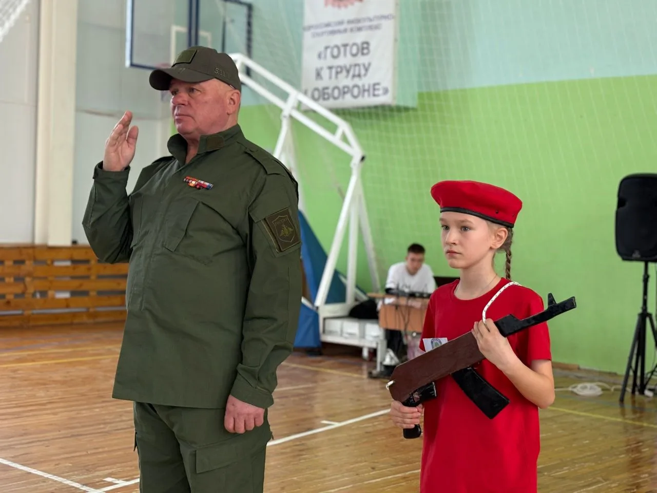 💫В четверг, 9 апреля, в стенах МБОУ «ВСОШ №4» состоялся муниципальный этап военно-патриотической игр
