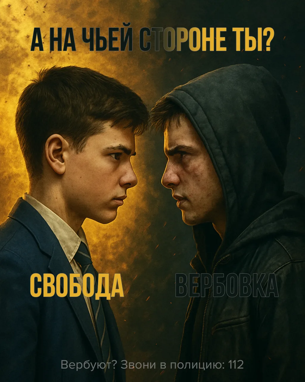 На чьей стороне ты?

Каждый день человек делает выбор. Иногда он кажется незначительным: ответить на