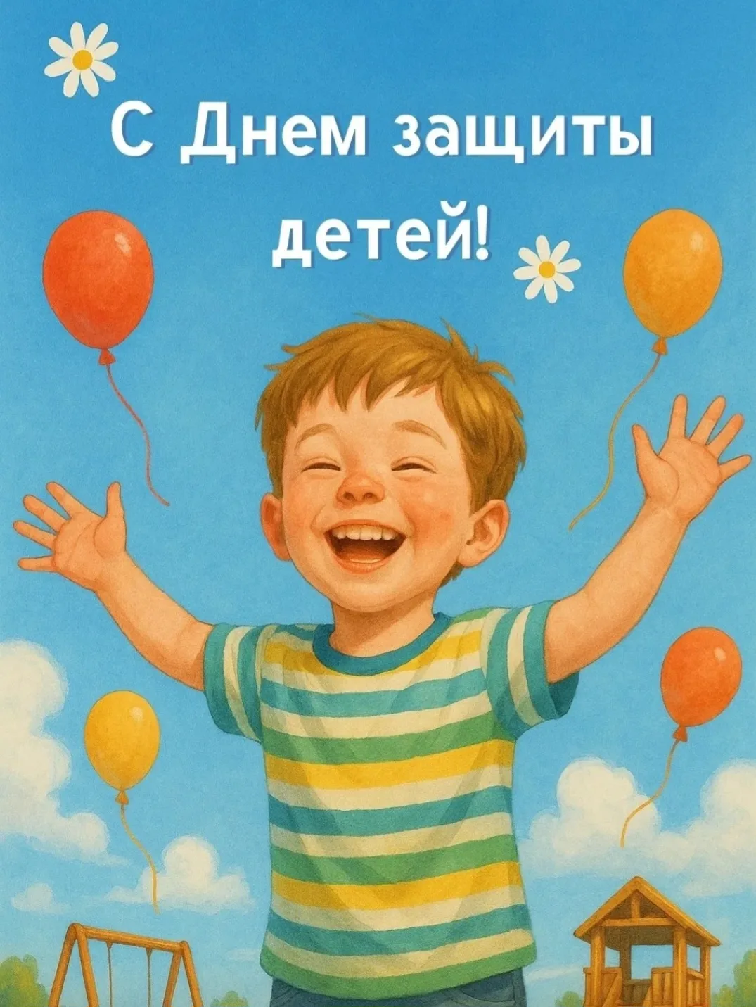 С Днём защиты детей!