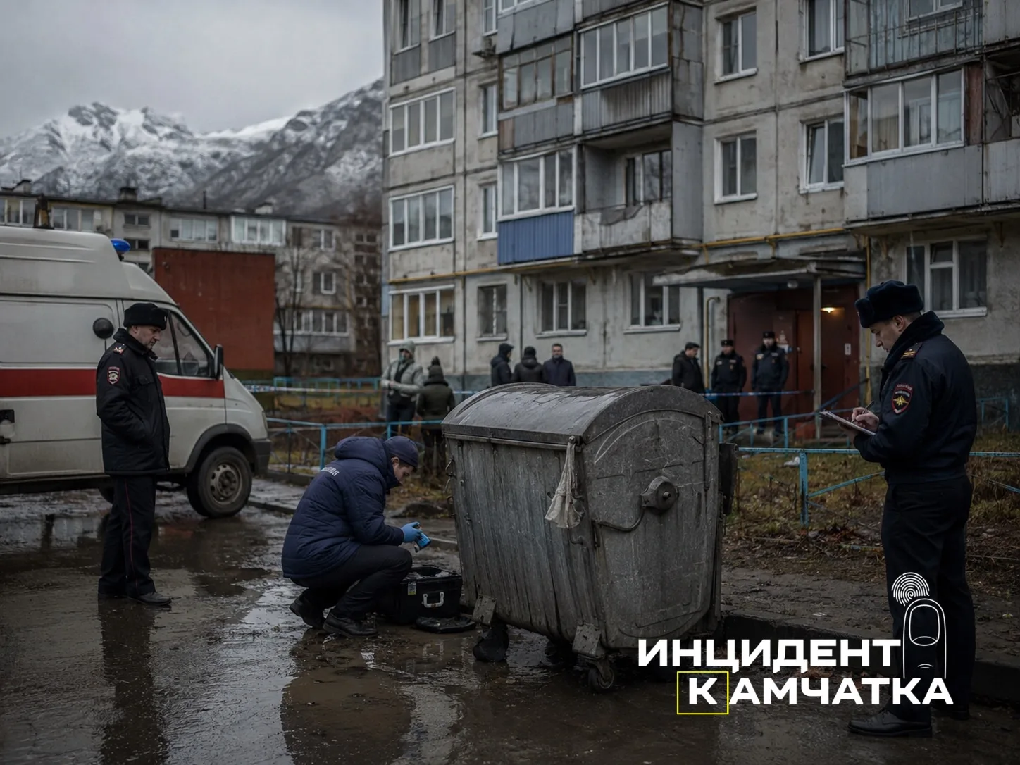 Новорожденную девочку выбросили в мусорный контейнер