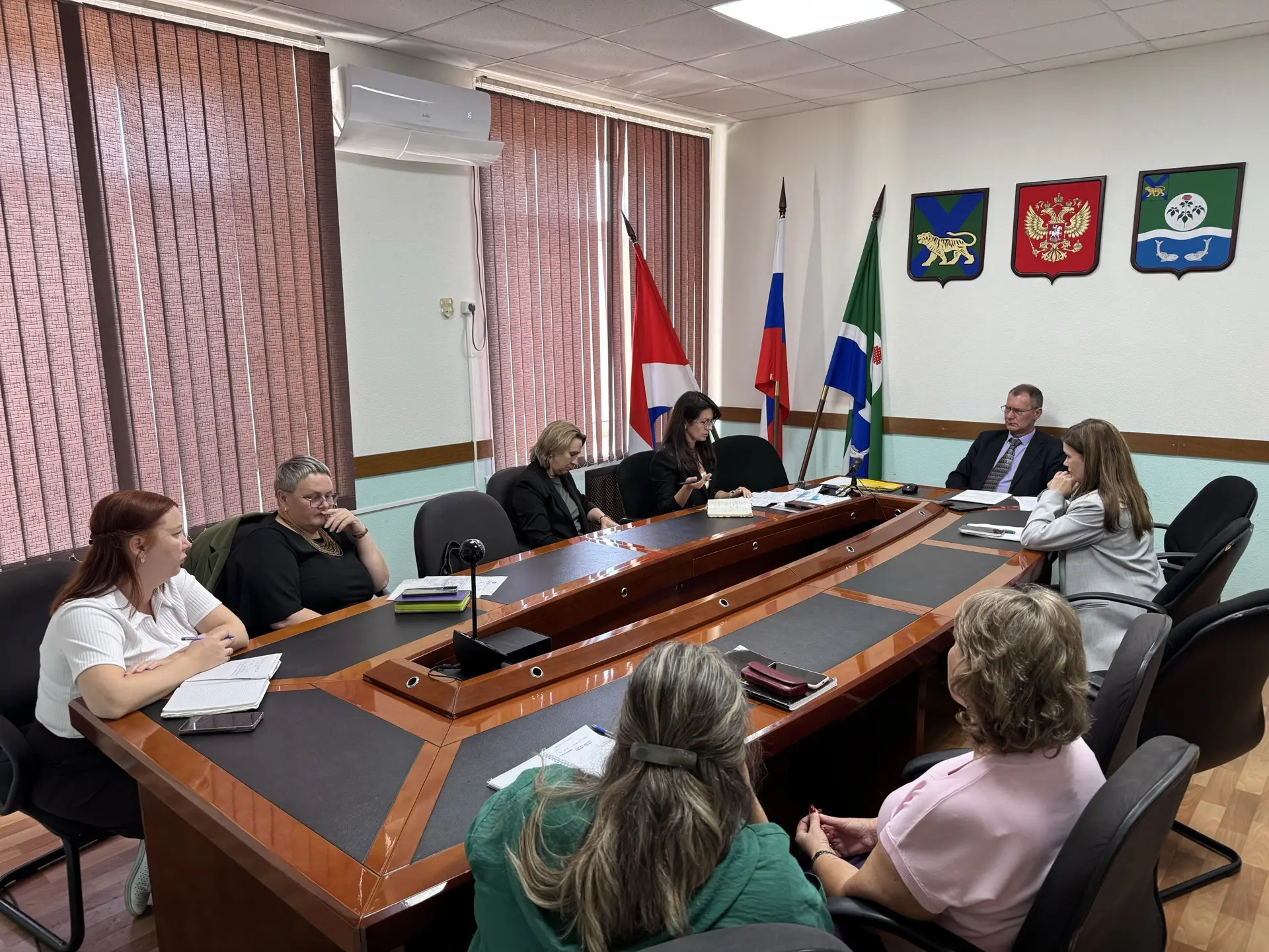 В администрации Ольгинского округа прошло заседание проектного комитета. Ключевыми тема...