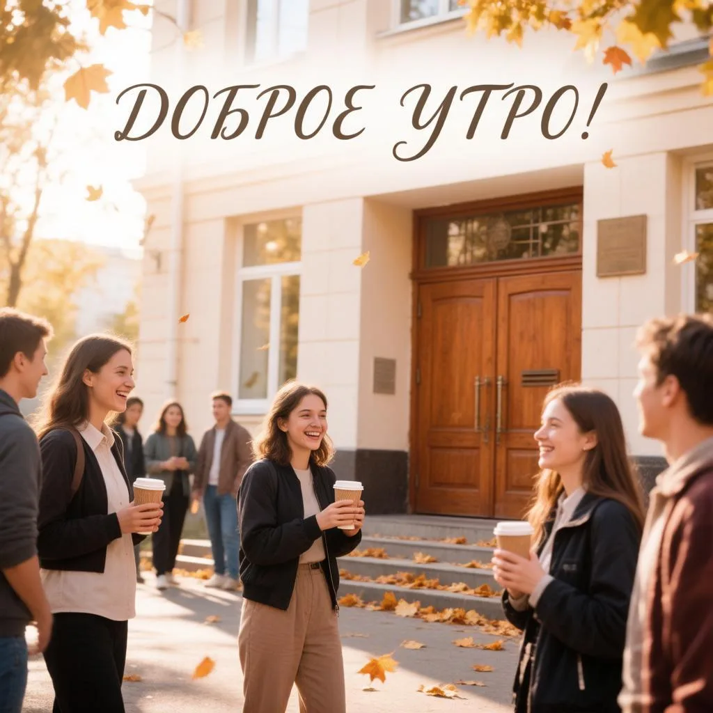 ️ Доброе дождливое осеннее утро, студенты!