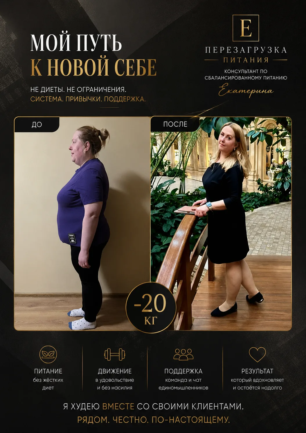 💛 Кто я и почему я помогаю менять питание?