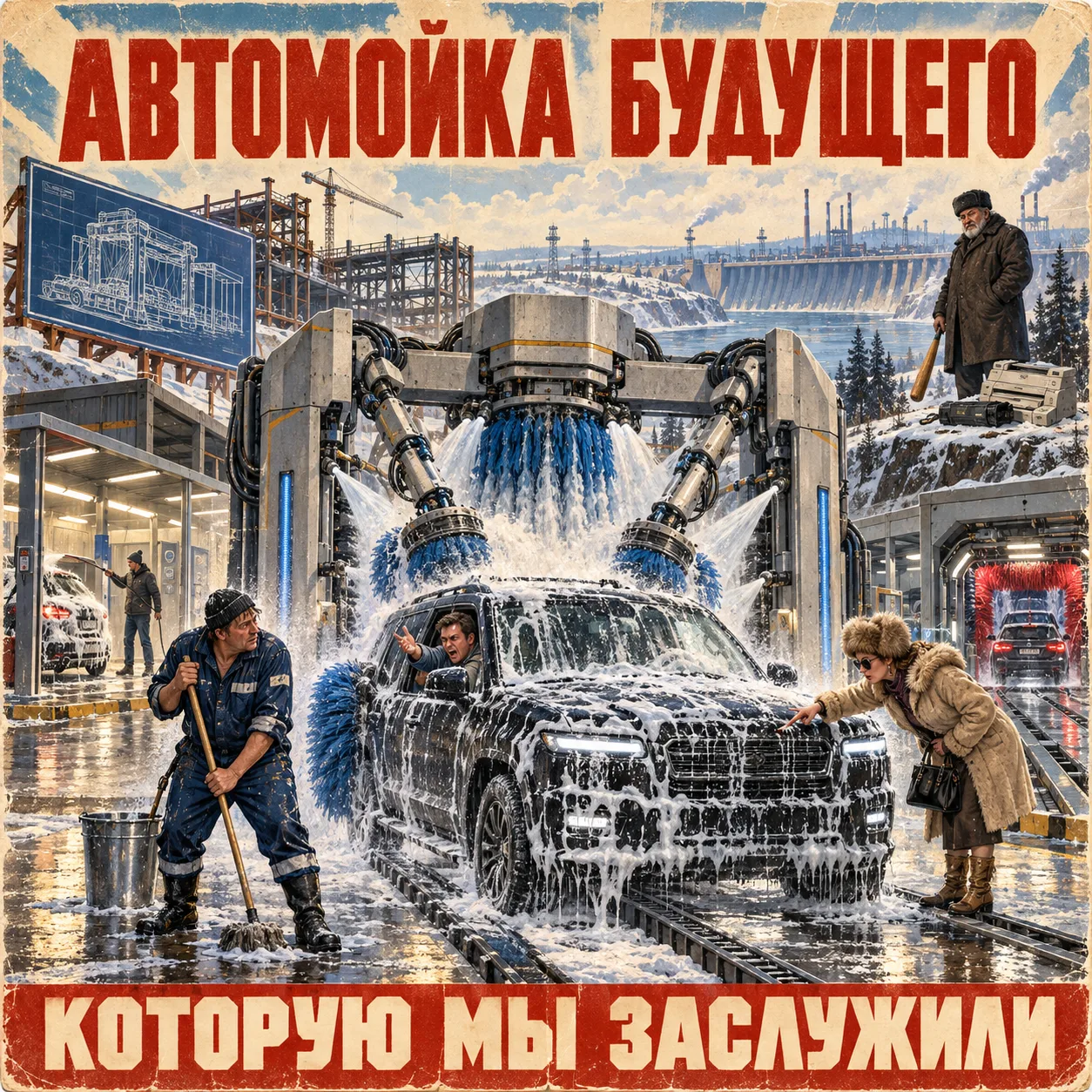 Подписчик канала решил открыть автомойку. Т.к. желание подписчика закон - сьемочная гру...