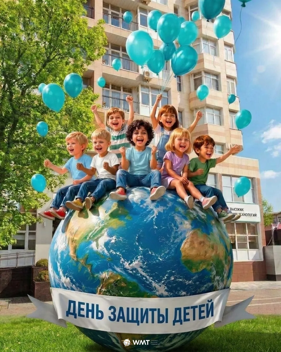 С Днём защиты детей!