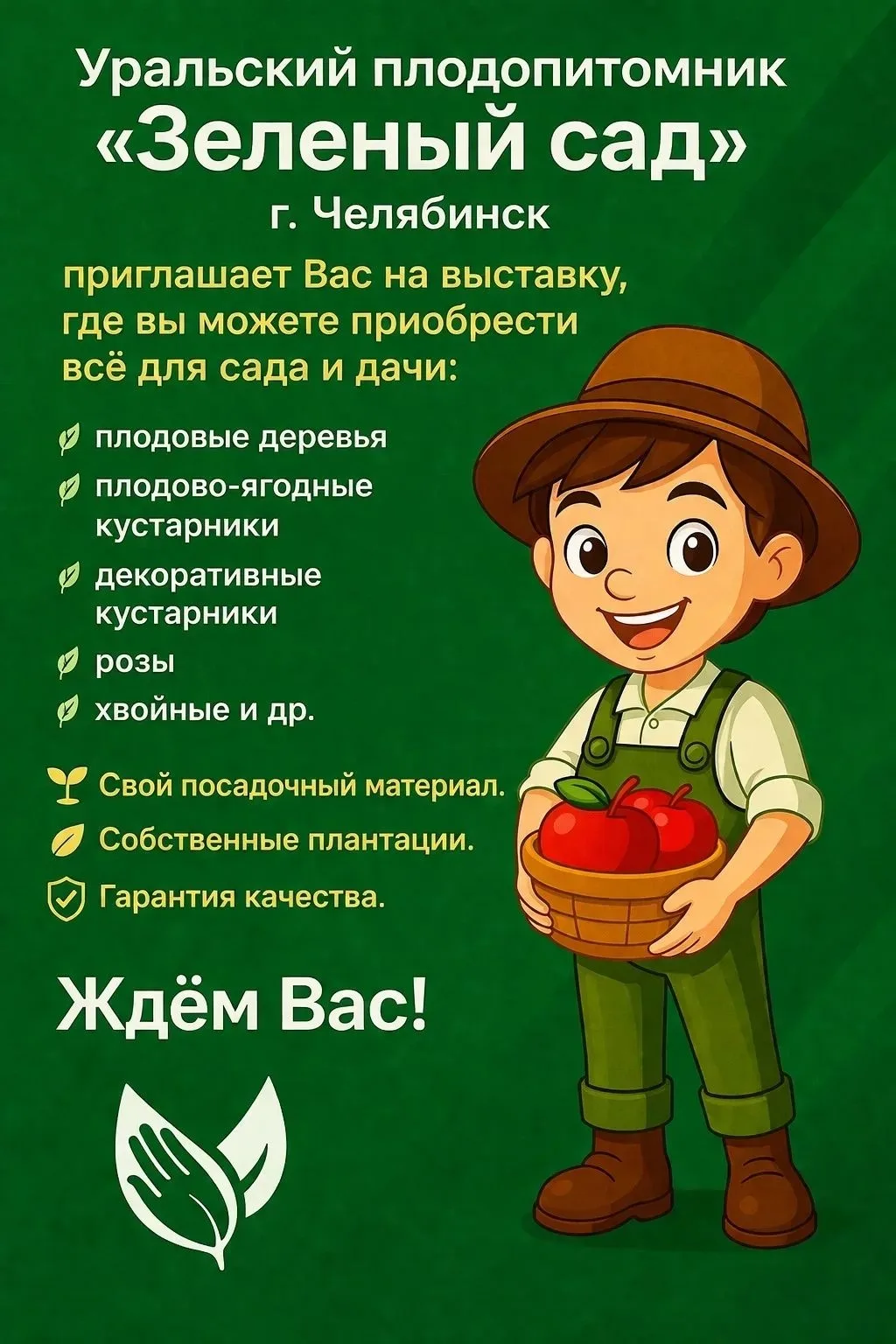 Завтра 24.09 с 10:00 до 15:00 Распродажа саженцев: оптовые цены от питомника!! Плодовые...