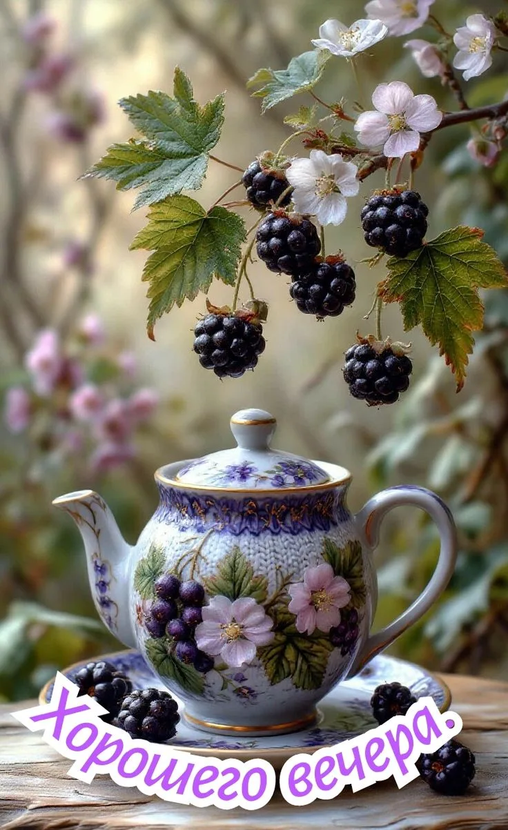 Доброго и уютного вечера!  ✨💐