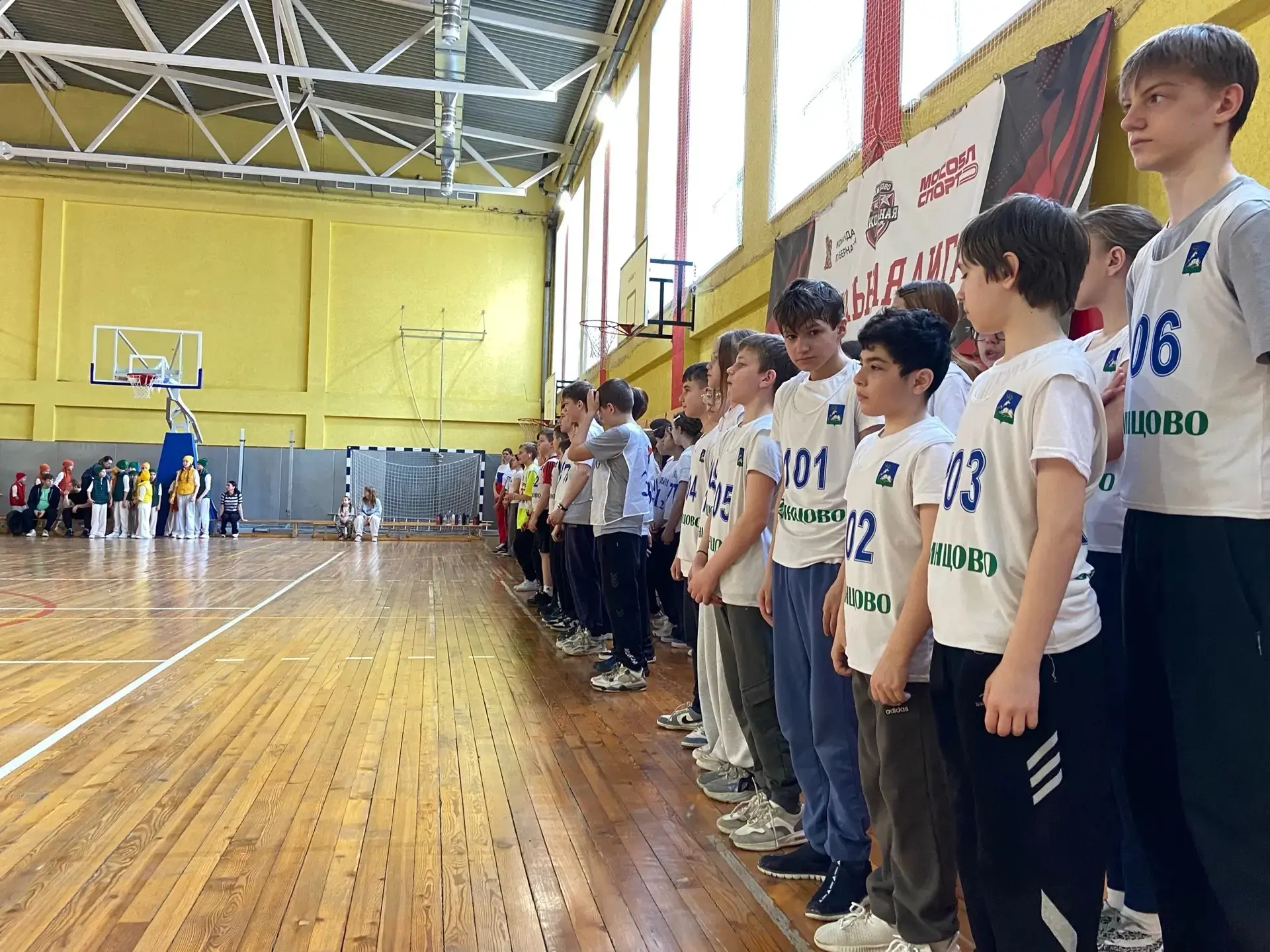 🏆 Торжественное открытие Президентских состязаний  Сегодня в нашей школе состоялось яркое и значимое