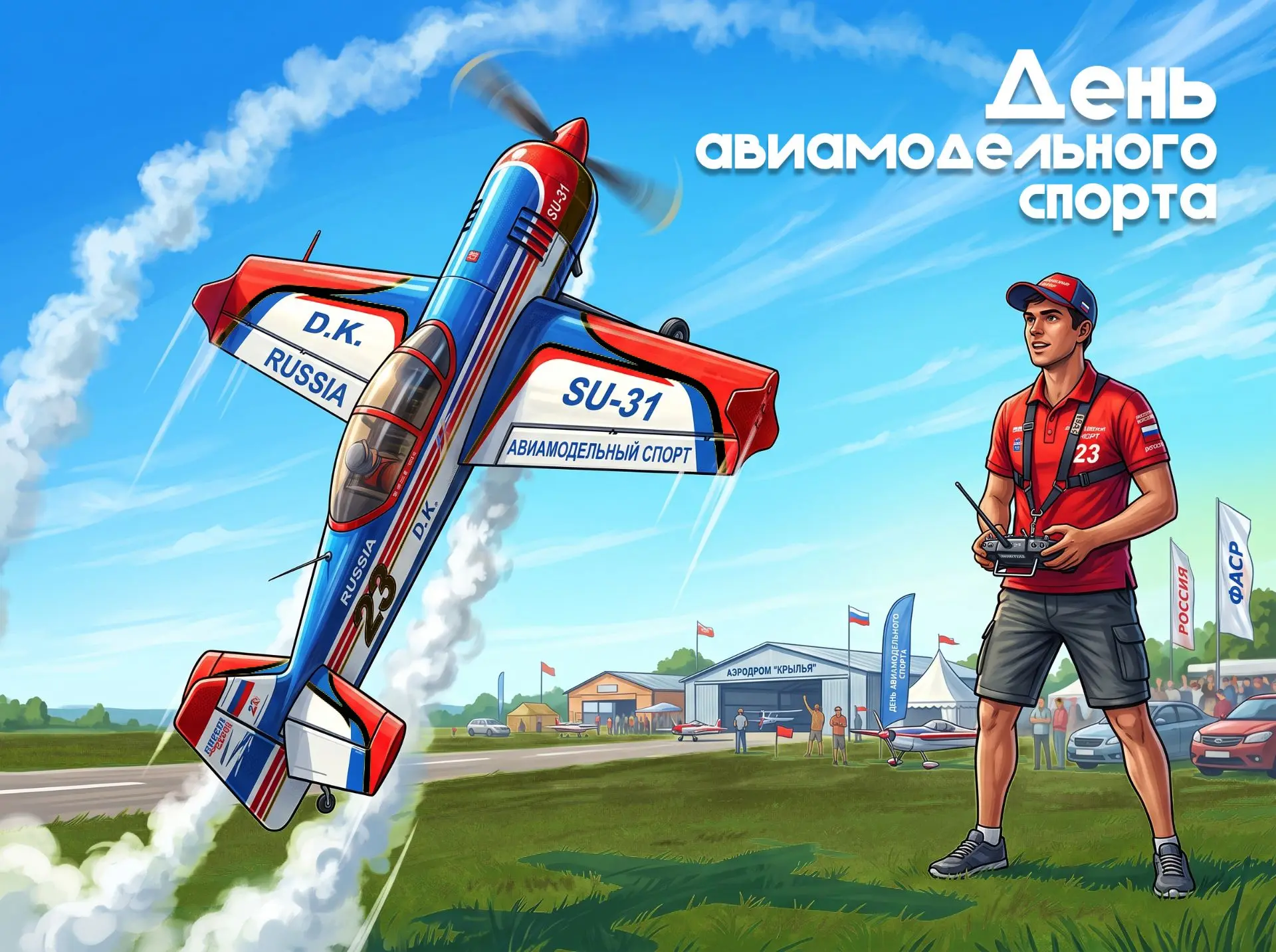 ✈️ 100 лет в небе:  с Днем авиамодельного спорта!