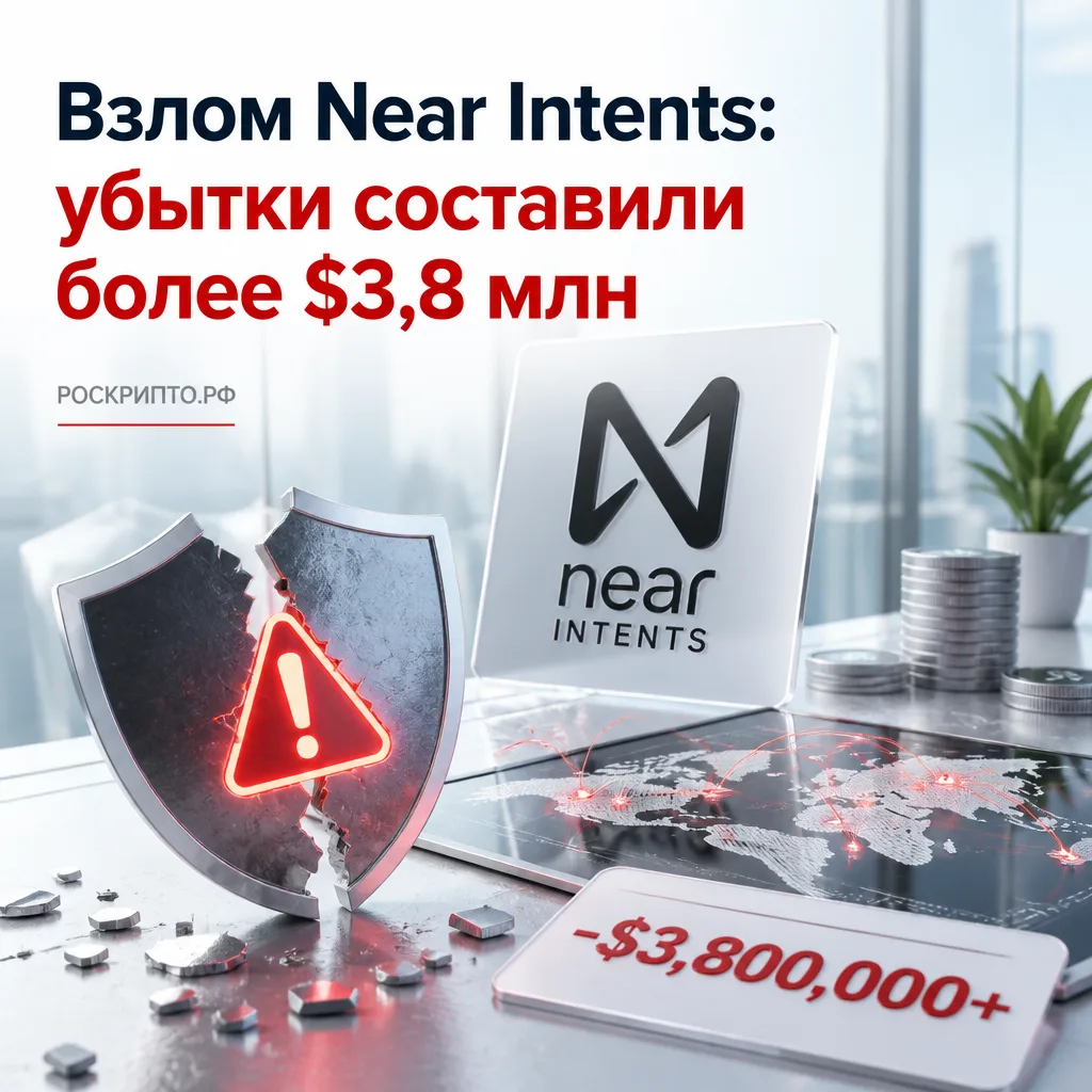 🛡️ Взлом Near Intents: убытки составили более $3,8 млн