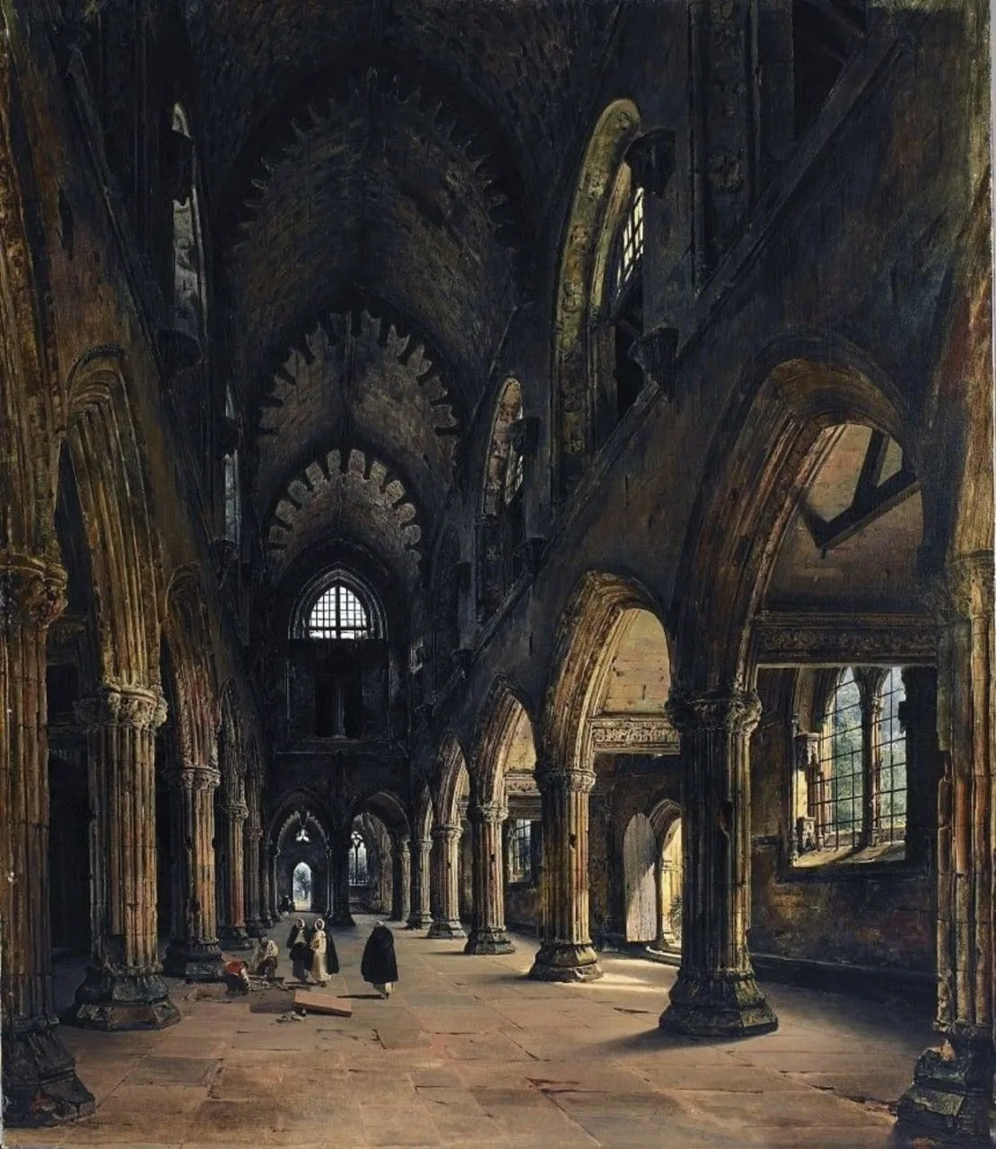 "Интерьер Рослинской часовни", 1824