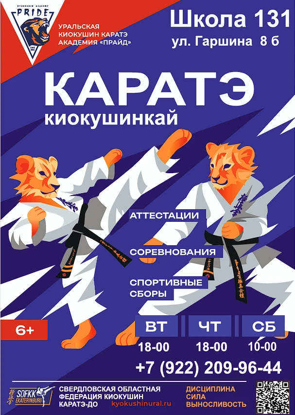 🥋🥋🥋Приглашаем всех желающих детей (с 7 лет) и взрослых в секцию карате Киокушинкай (...