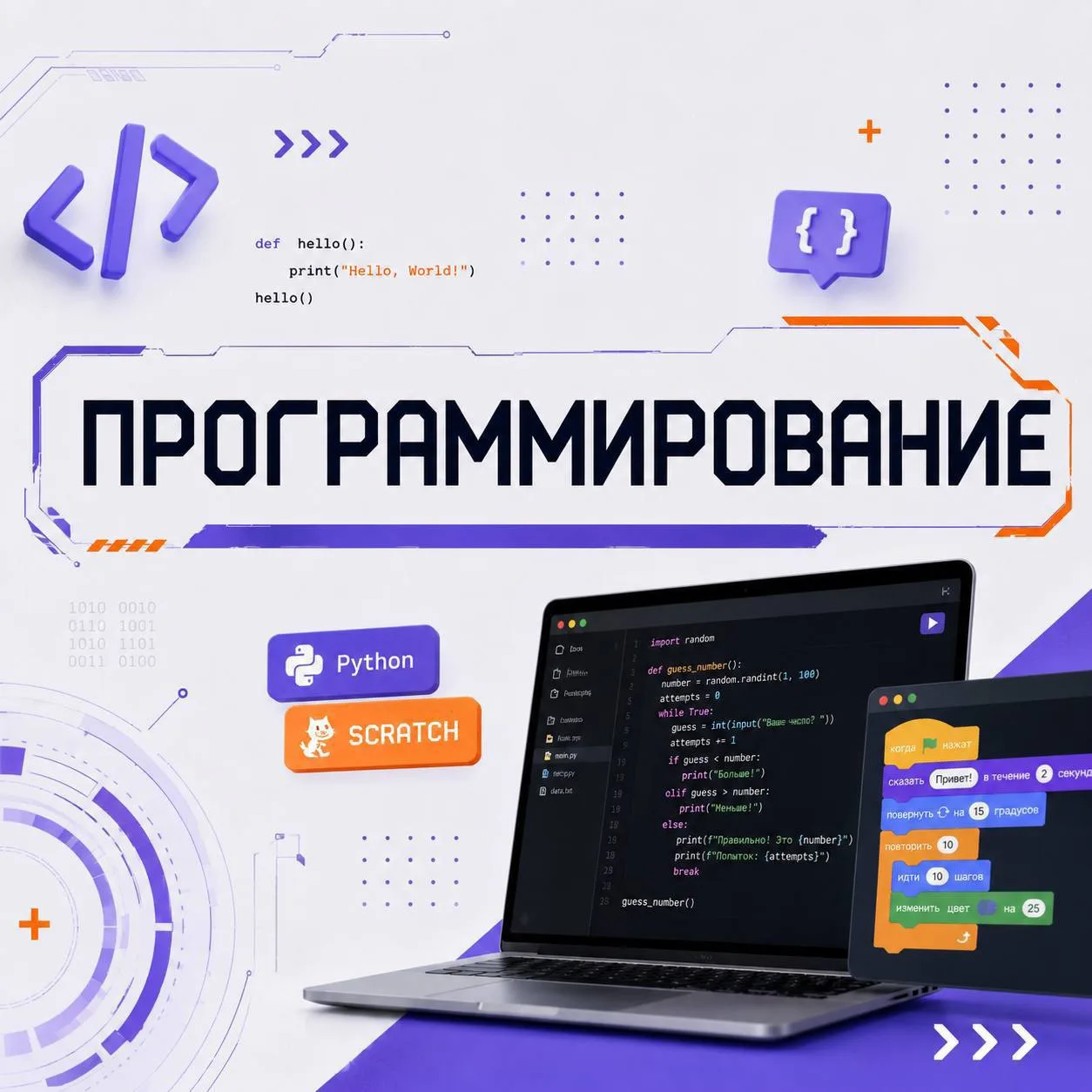 ⌨️ ПРОГРАММИРОВАНИЕ