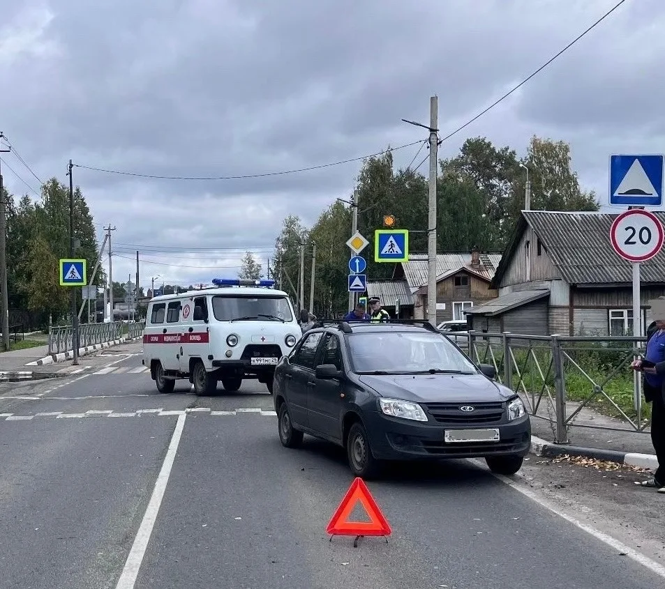Наезд на пешехода в Няндоме ⚡