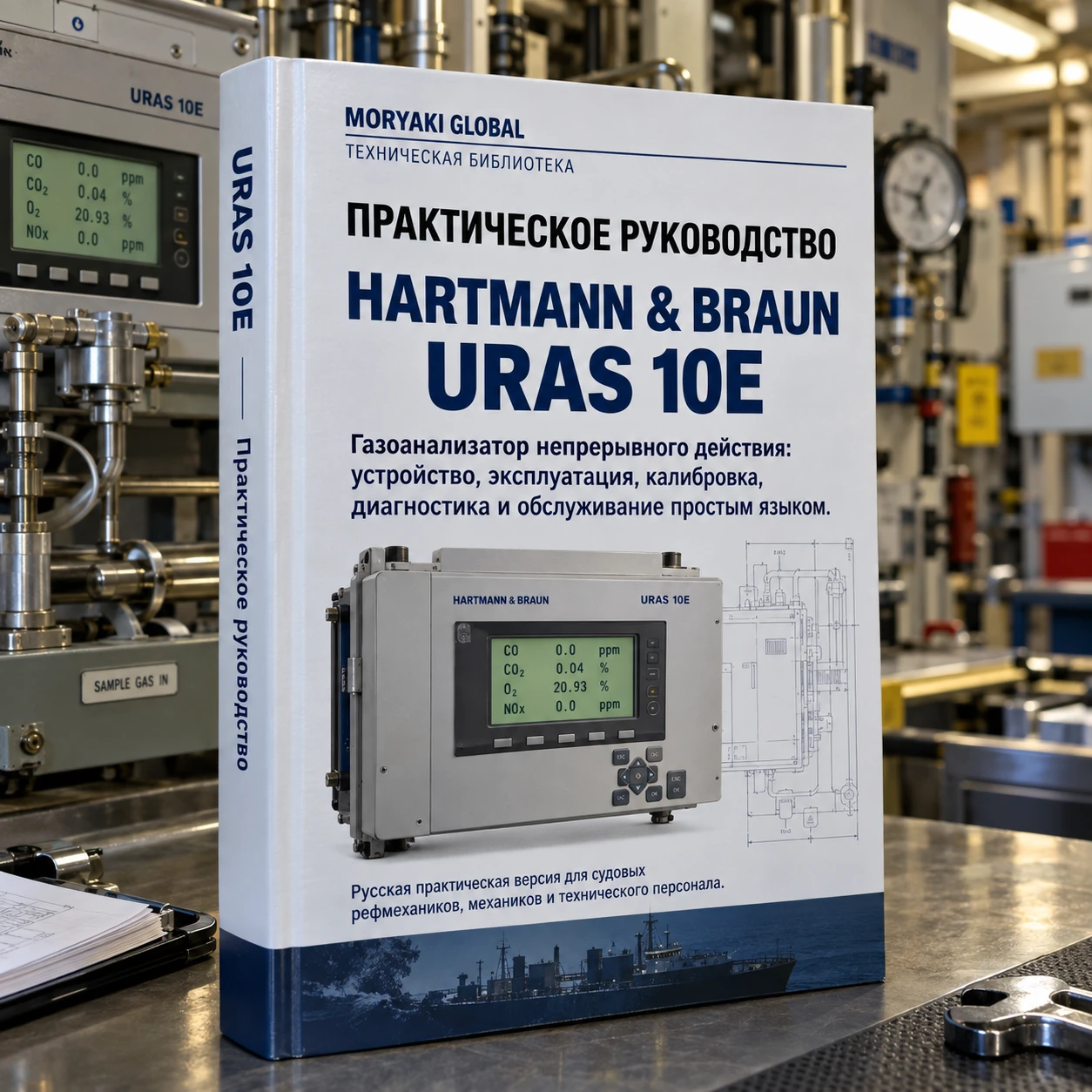 Практическое руководство по газоанализатору Hartmann & Braun URAS 10E