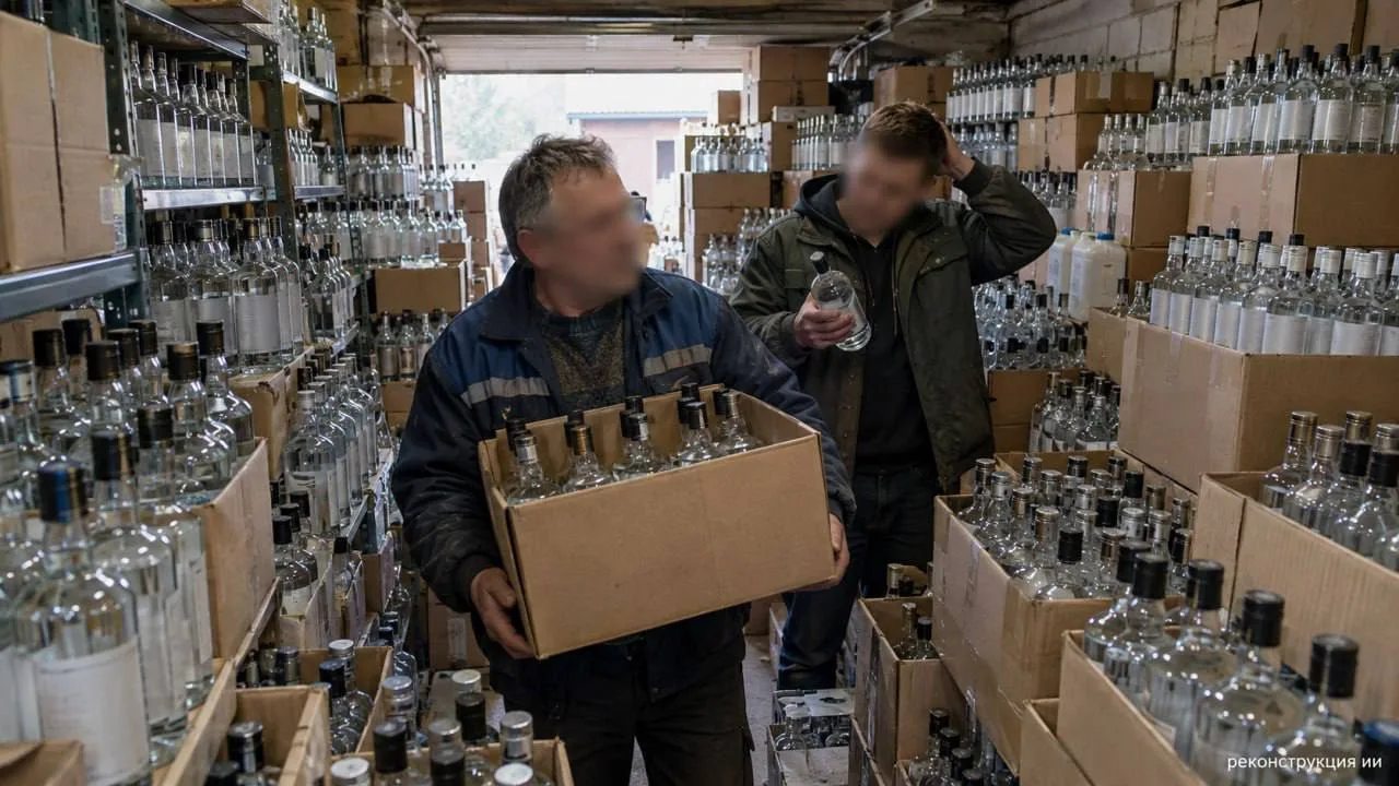 🤬 Воронежские «предприниматели» разлили палёный алкоголь на 12 млн рублей