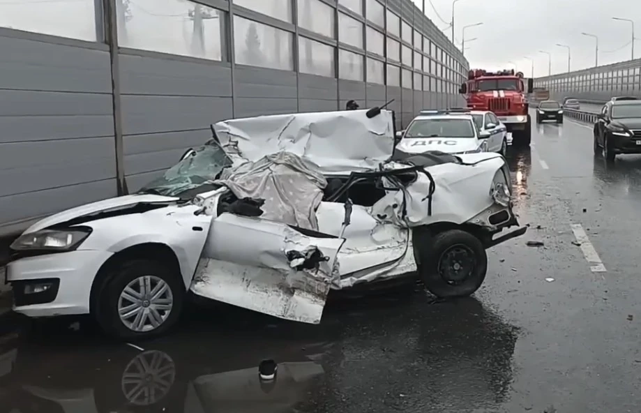 ❗️❗️❗️Смертельное ДТП произошло на 18-м километре трассы Тюмень—Омск