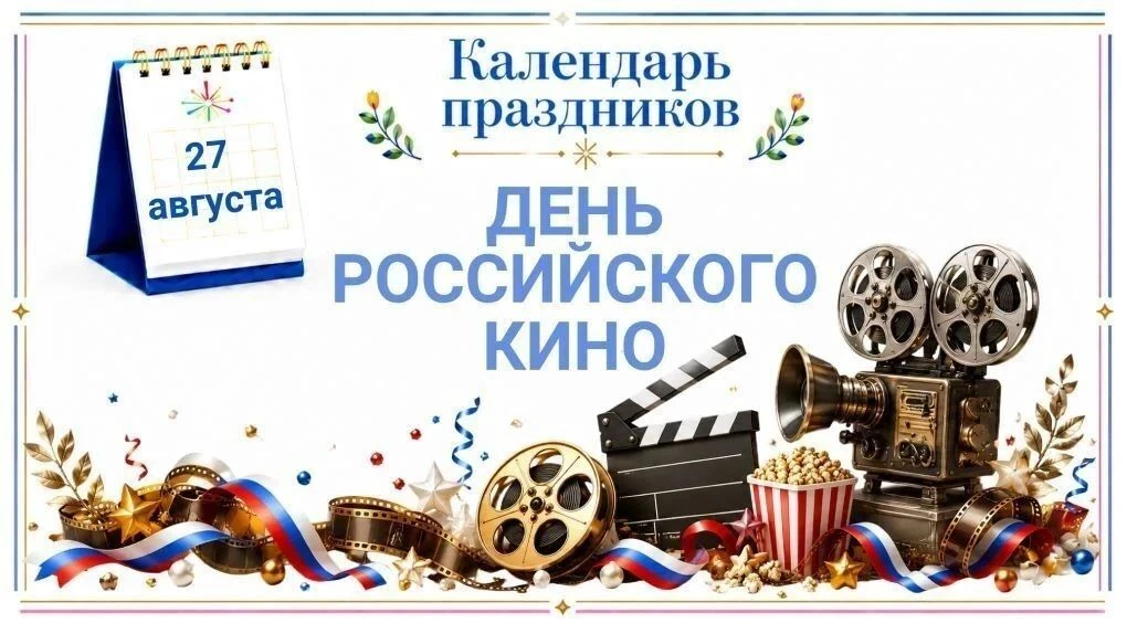Сегодня отличный повод включить любимый фильм и провести вечер в кругу семьи. Российско...