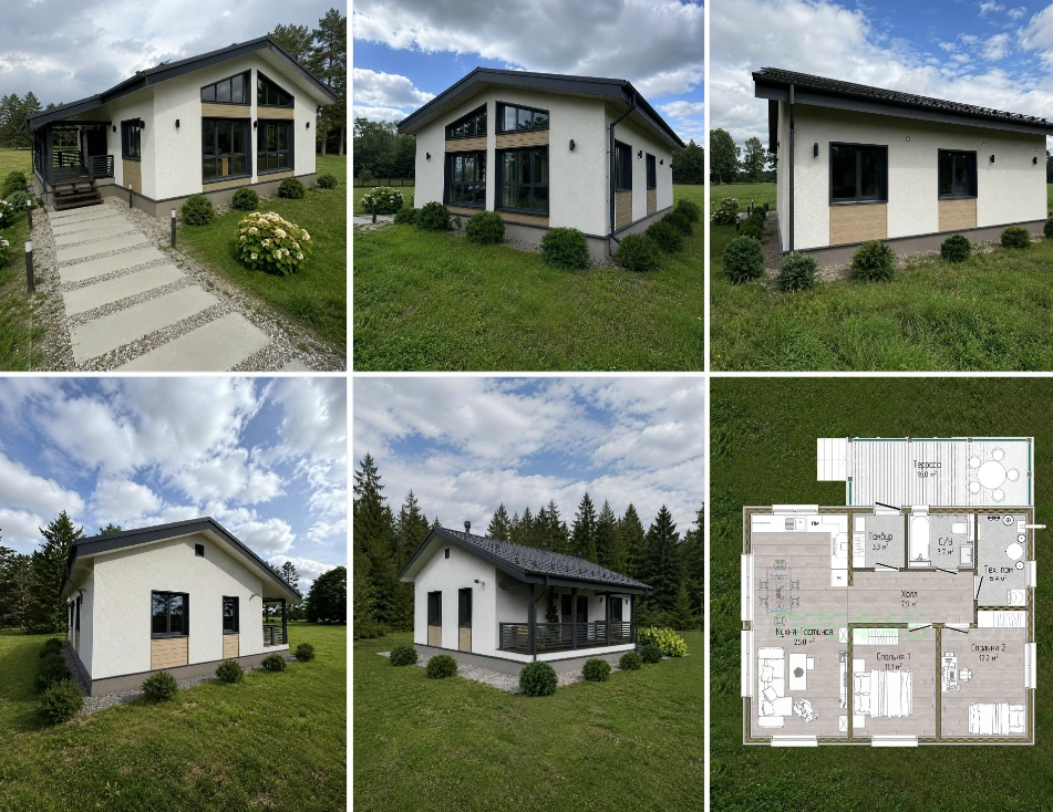 🏠 85 м² ДЛЯ ДАЧИ, КОТОРАЯ НЕ ПОХОЖА НА ДАЧУ