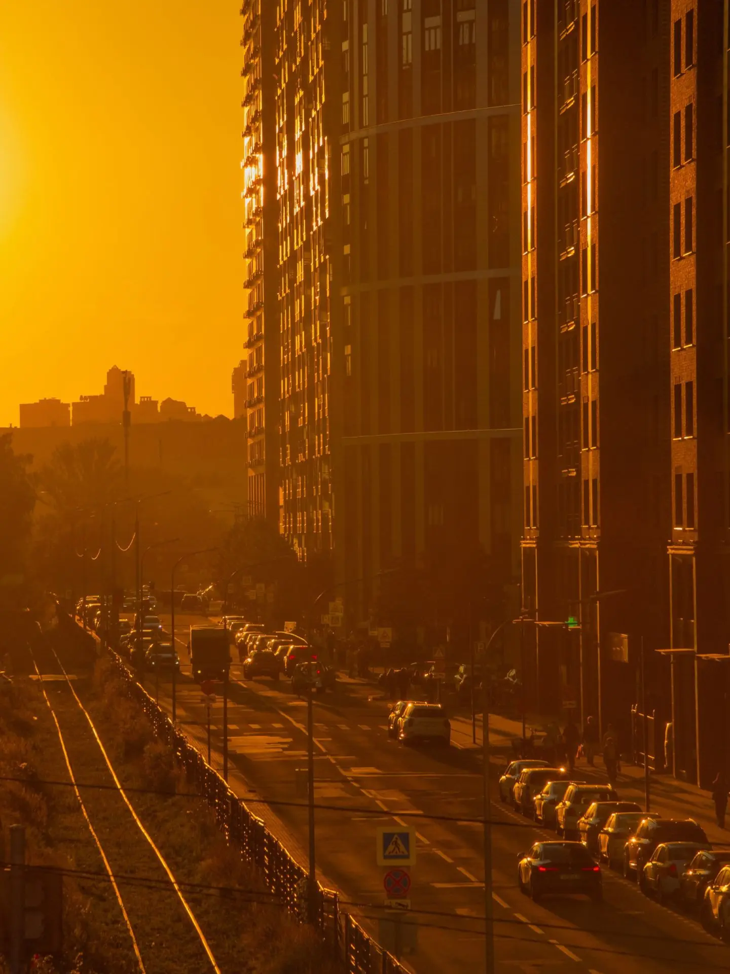 Огненный закат на Береговом 🌇
