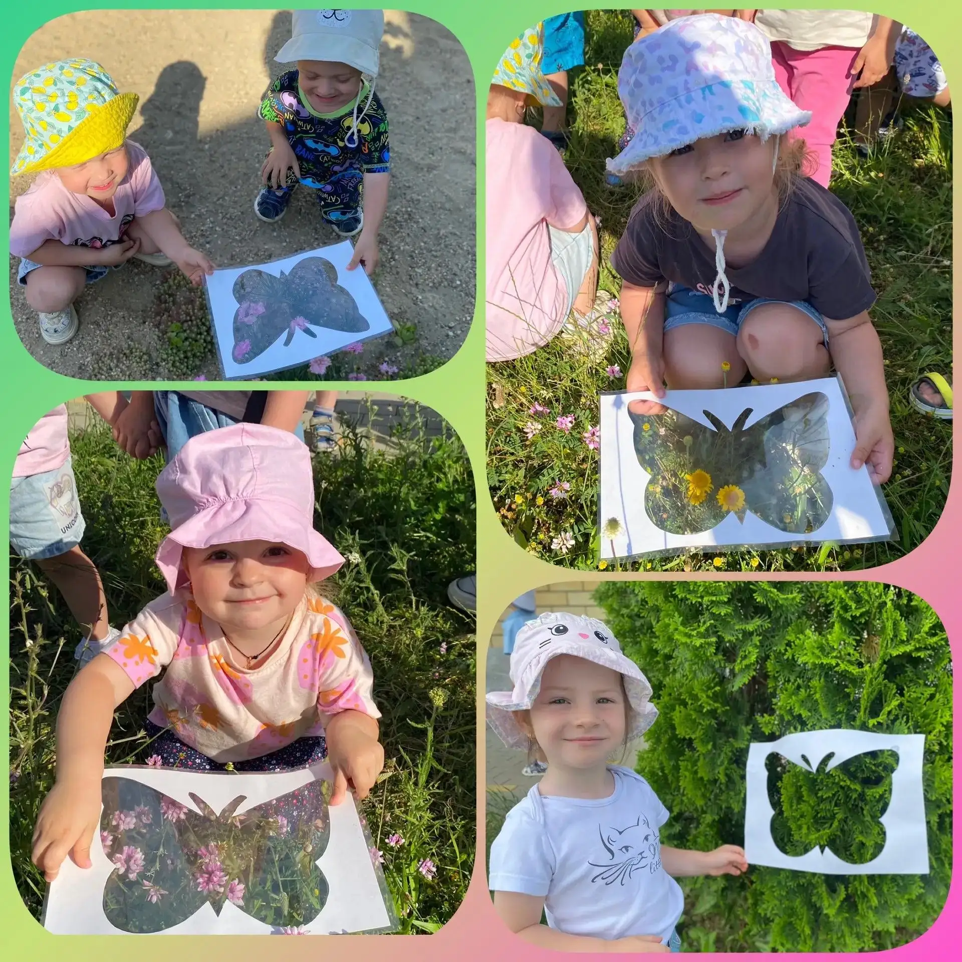 «День бабочек»🦋🦋🦋
у маленьких «Непосед»👶👧 был наполнен радостью😄,
новыми открытиями🧐 и творче