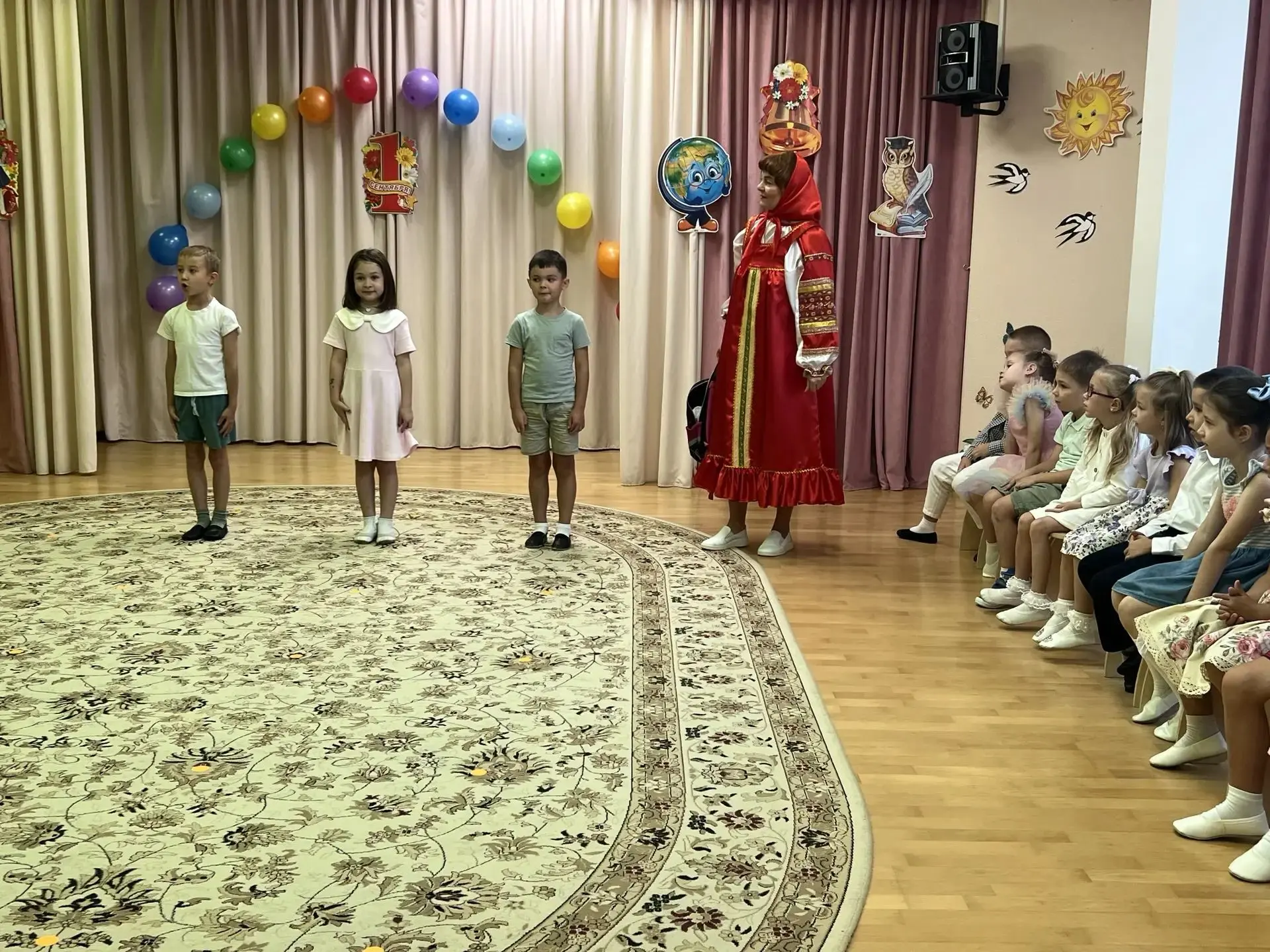 1 Сентября — День знаний в дошкольном отделении "Муравей".