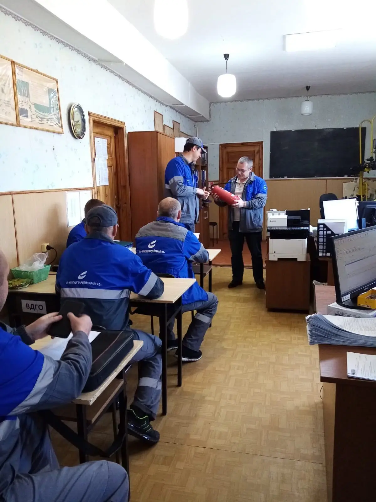 В Красногвардейском муниципальном округе прошел месяц безопасности труда