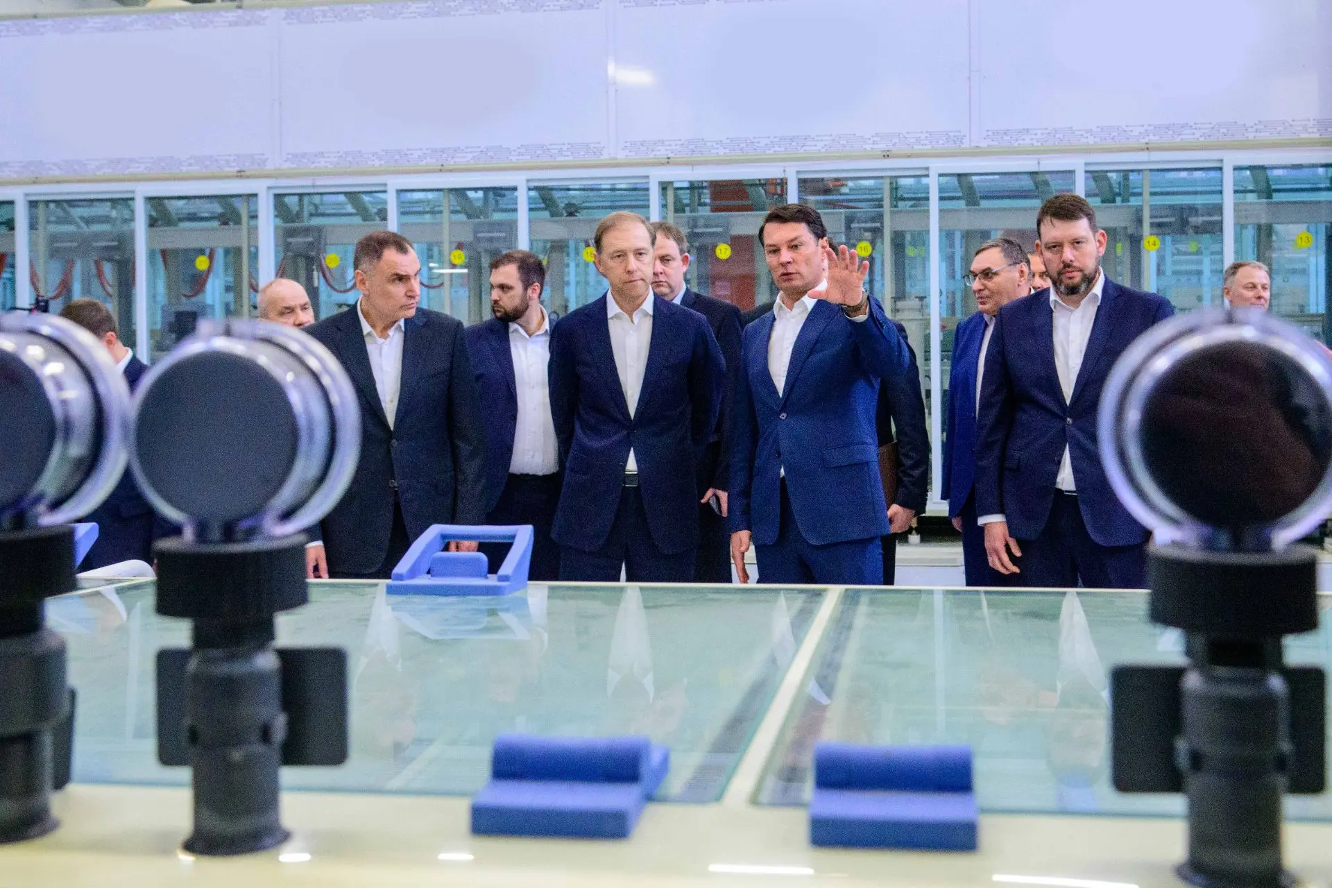 С Первым заместителем Председателя Правительства Российской Федерации Денисом Валентино...