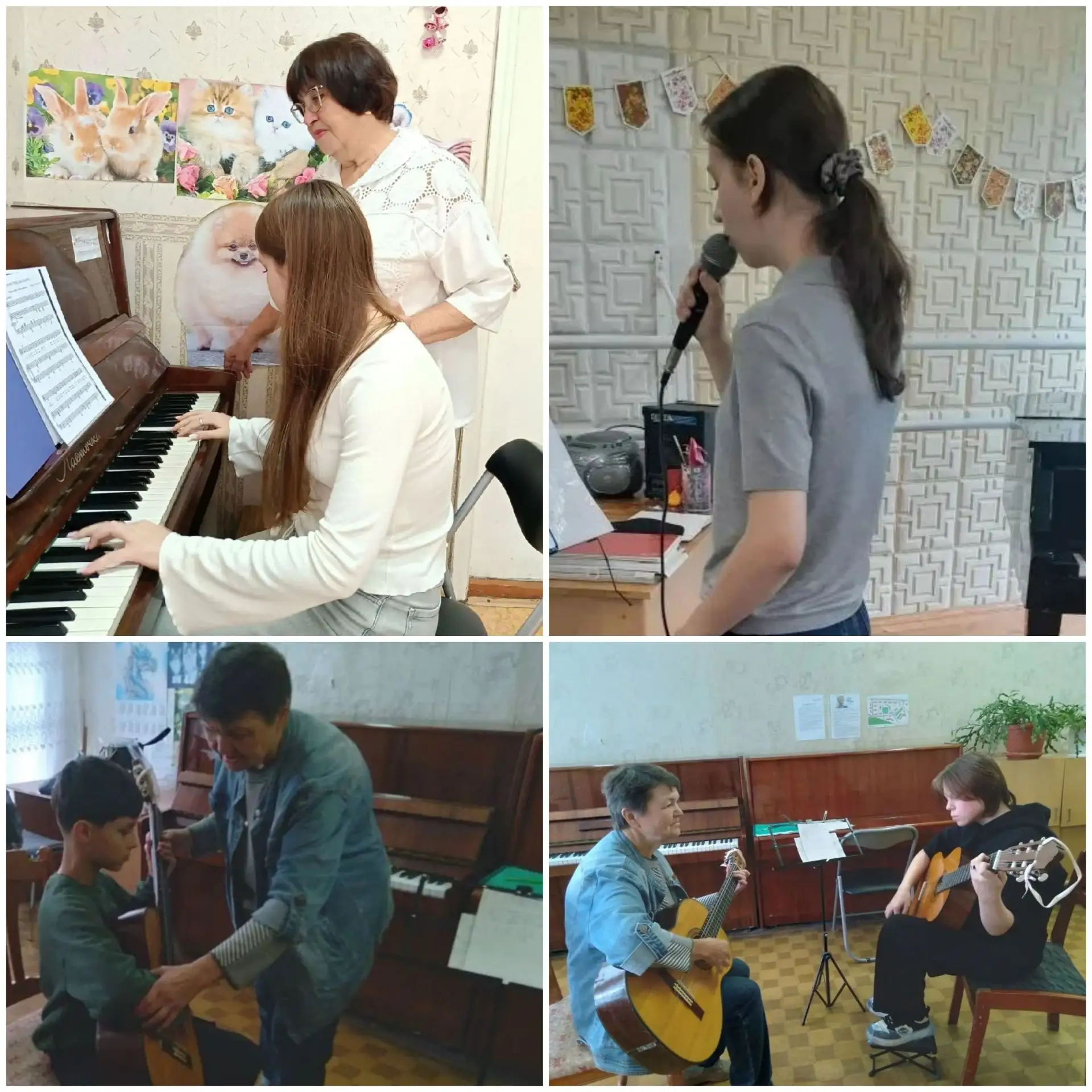 Детская школа искусств 4 радушно открыла свои двери для всех желающих, кто хочет попроб...