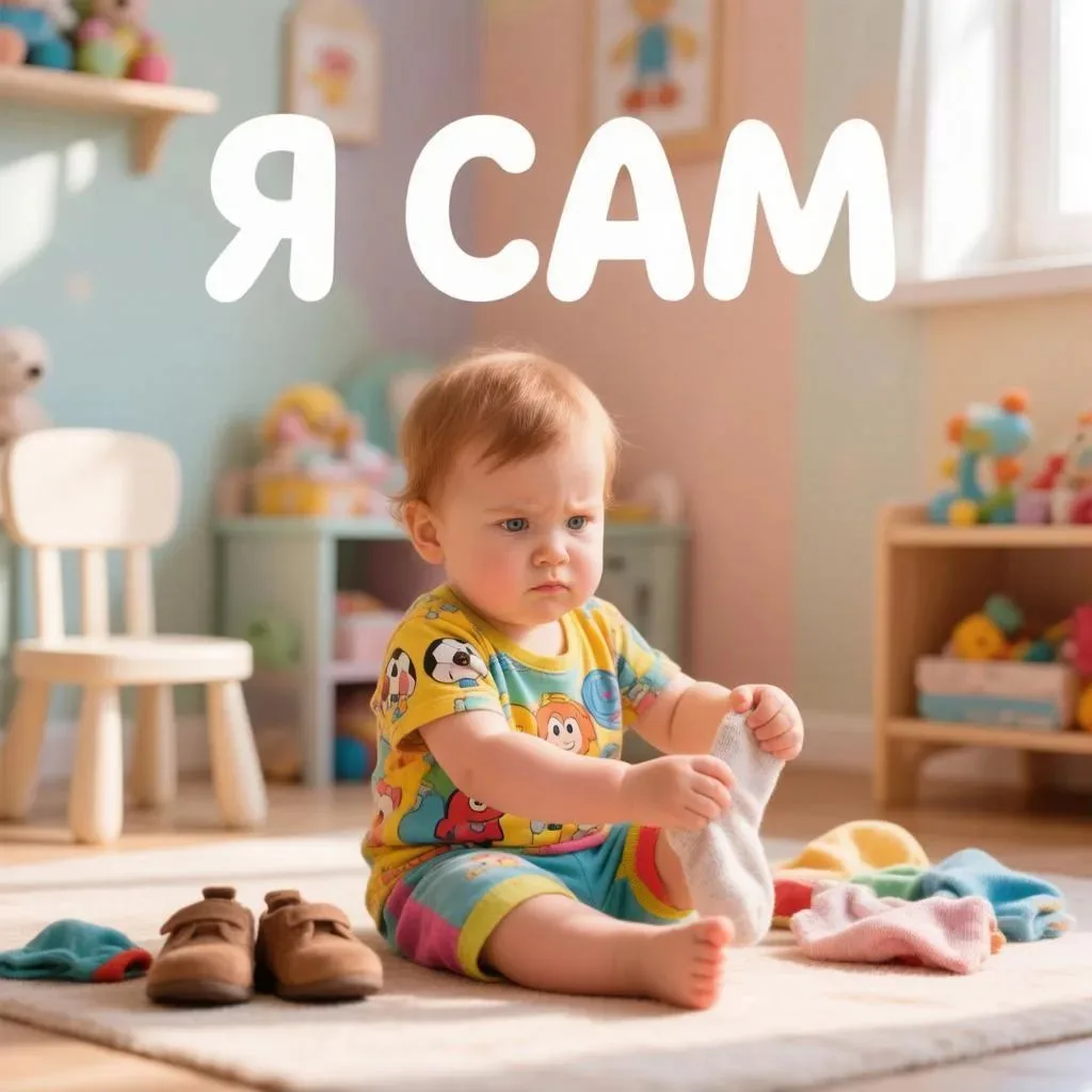 Маленькие шаги к большой самостоятельности 👕👟