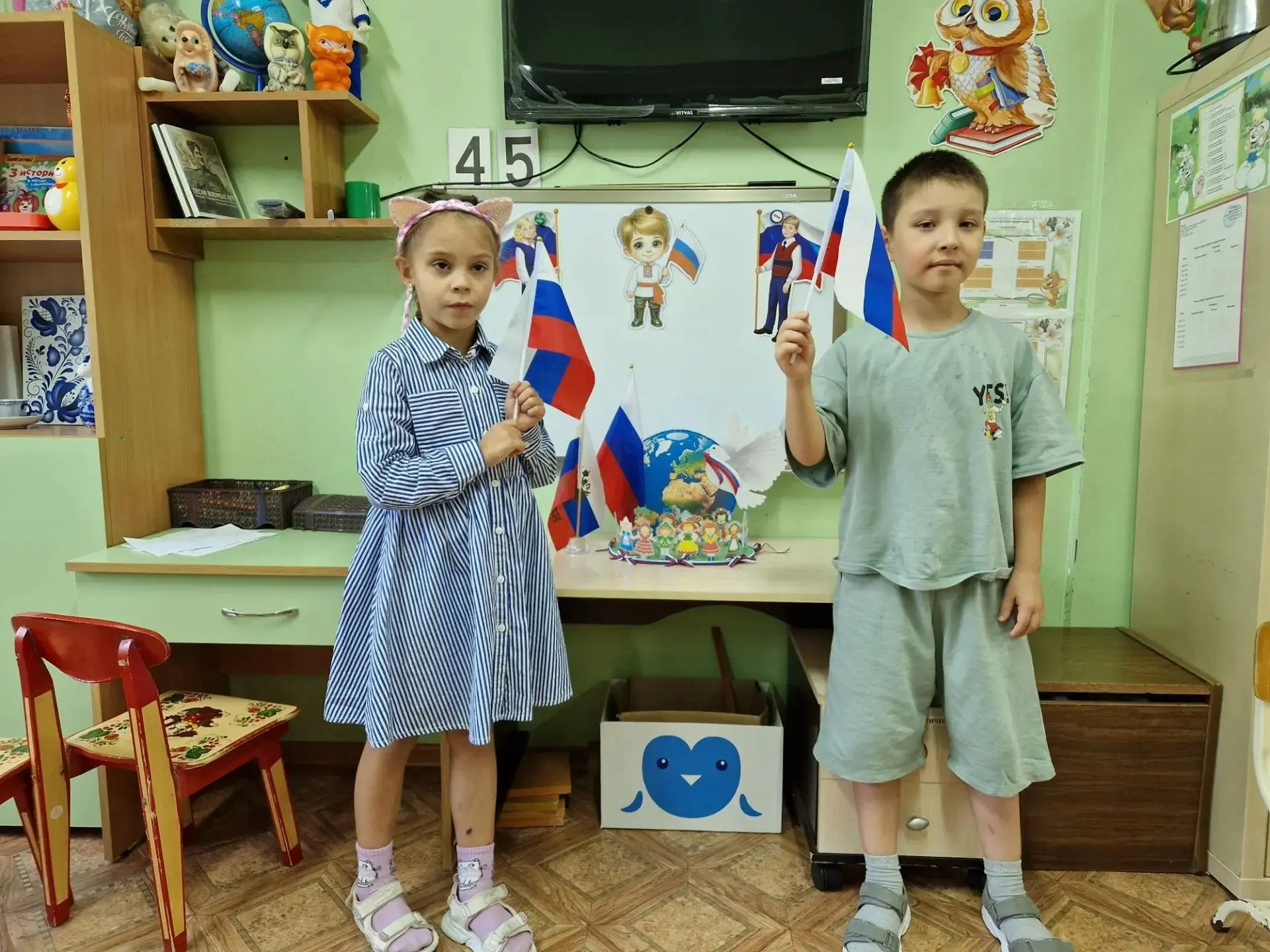 Маленькие патриоты: как в нашем саду прошел День Государственного флага