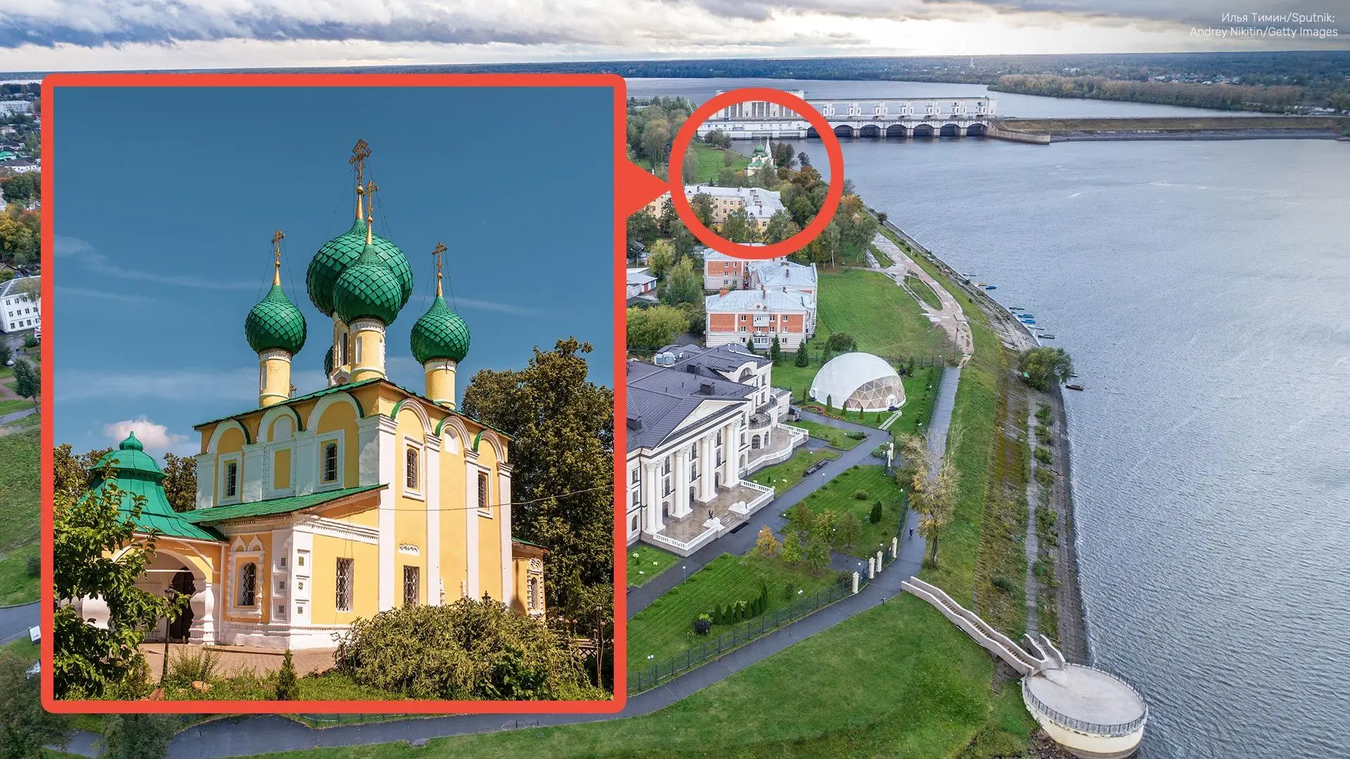 Из-за этой церкви в СССР перенесли проект огромной стройки 👷‍♀️

В 1930-х на Волге в городе Углич п