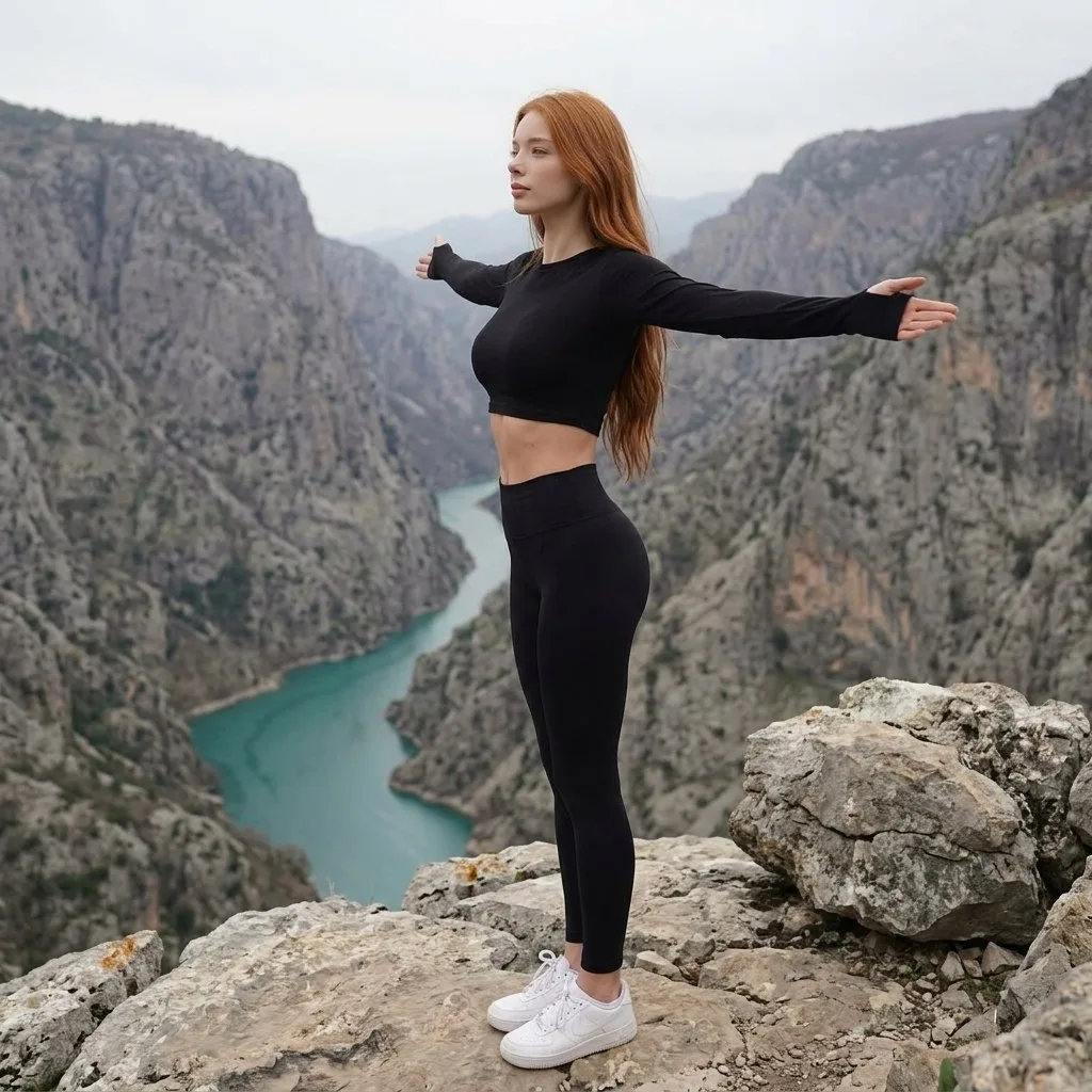 👩 Женский — На краю обрыва
