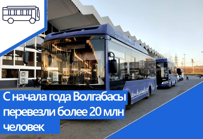 Синие «Волгабасы» перевезли более 20 млн пассажиров с начала года

Астраханский филиал НТА продолжае