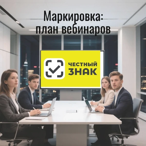 План вебинаров по маркировке: 3 –  9 августа