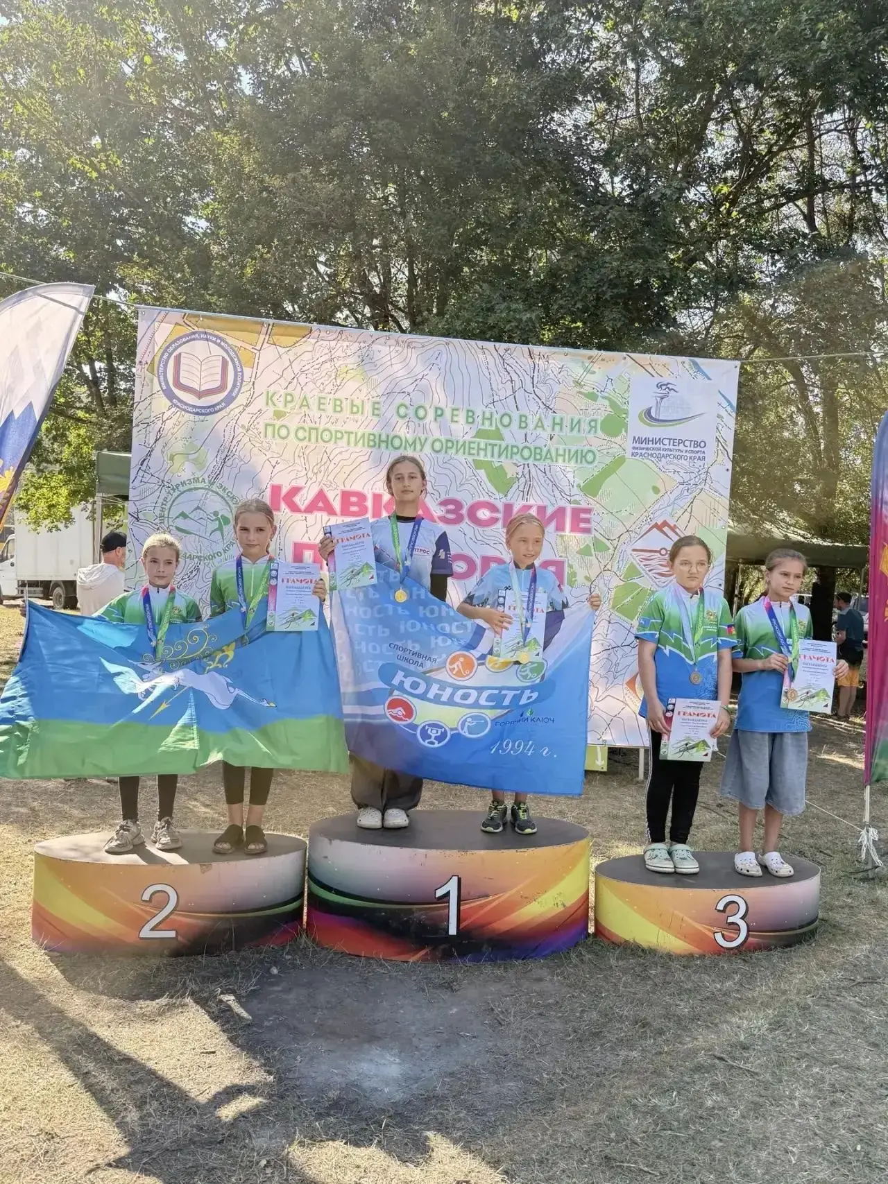 ☀️🧭 «Кавказские предгорья»: команда Кавказского района — вторая в крае!