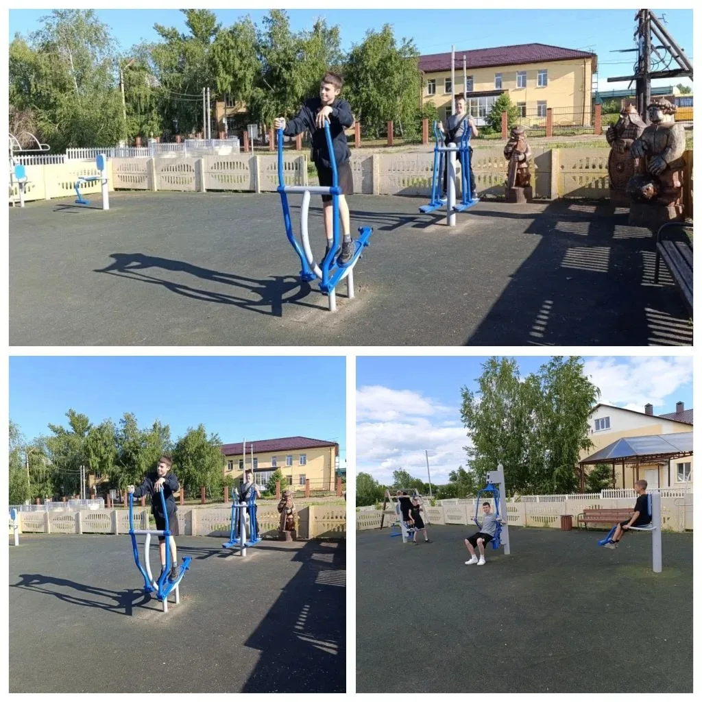 В Калининском доме культуры прошла спортивная эстафета "Летний день здоровья". На откры...