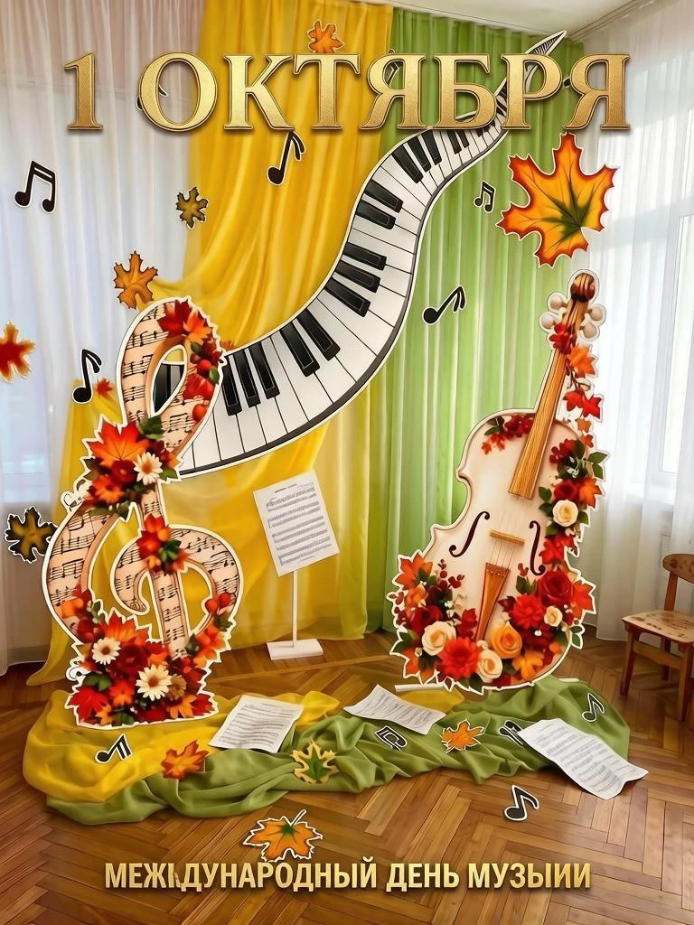🎶В Мостовской ДМШ состоялось  яркое событие, посвящённое Всемирному Дню музыки :      ...