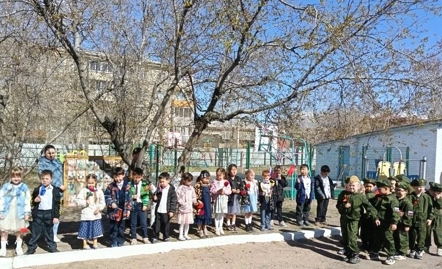 В нашем детском саду состоялось торжественное мероприятие, посвящённое Дню Победы.