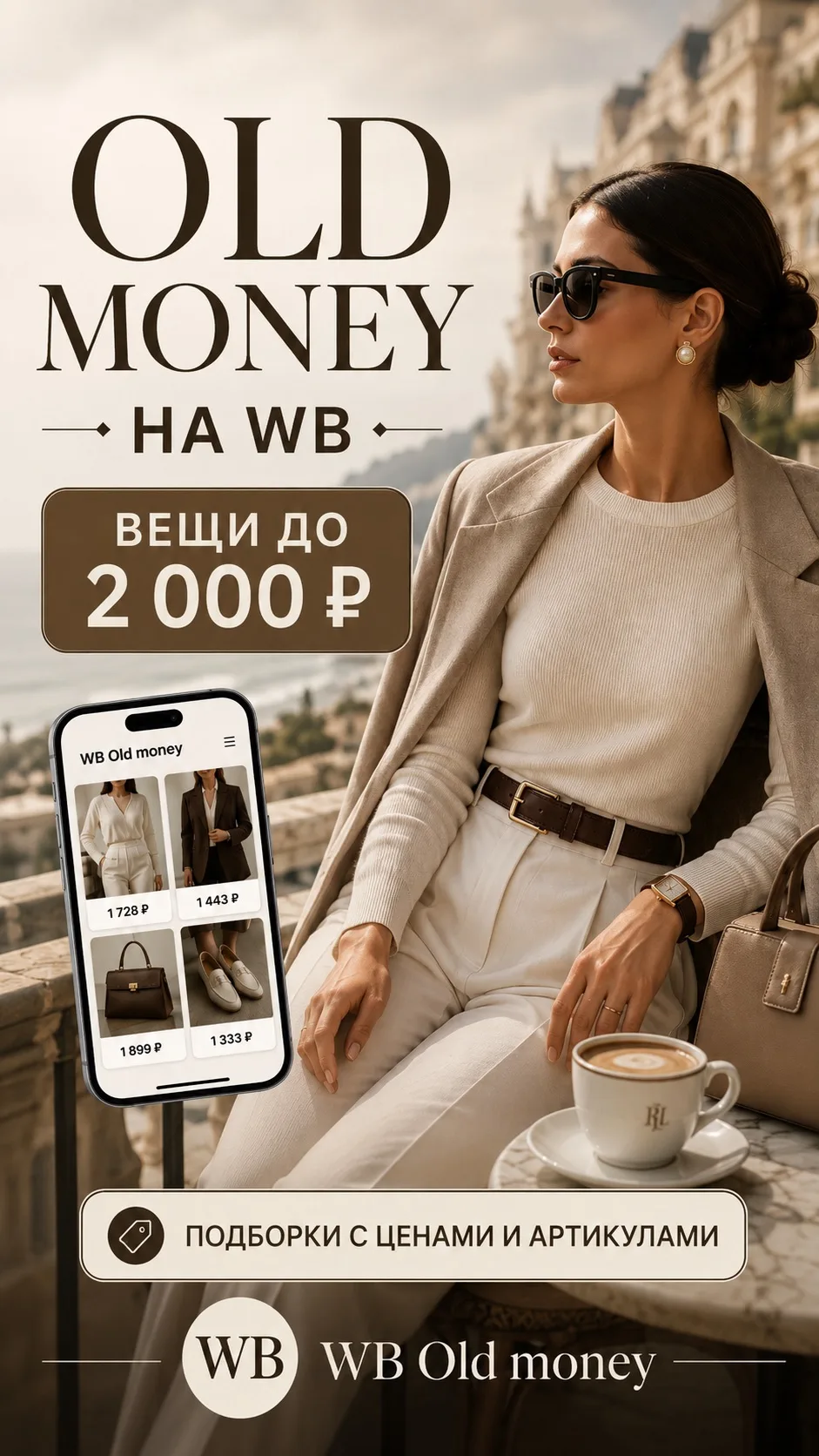 НА WB НАШЛИ OLD MONEY ДО 2 000 ₽

Вещи выглядят так, будто их покупали в дорогом бутике.

Платья, ко