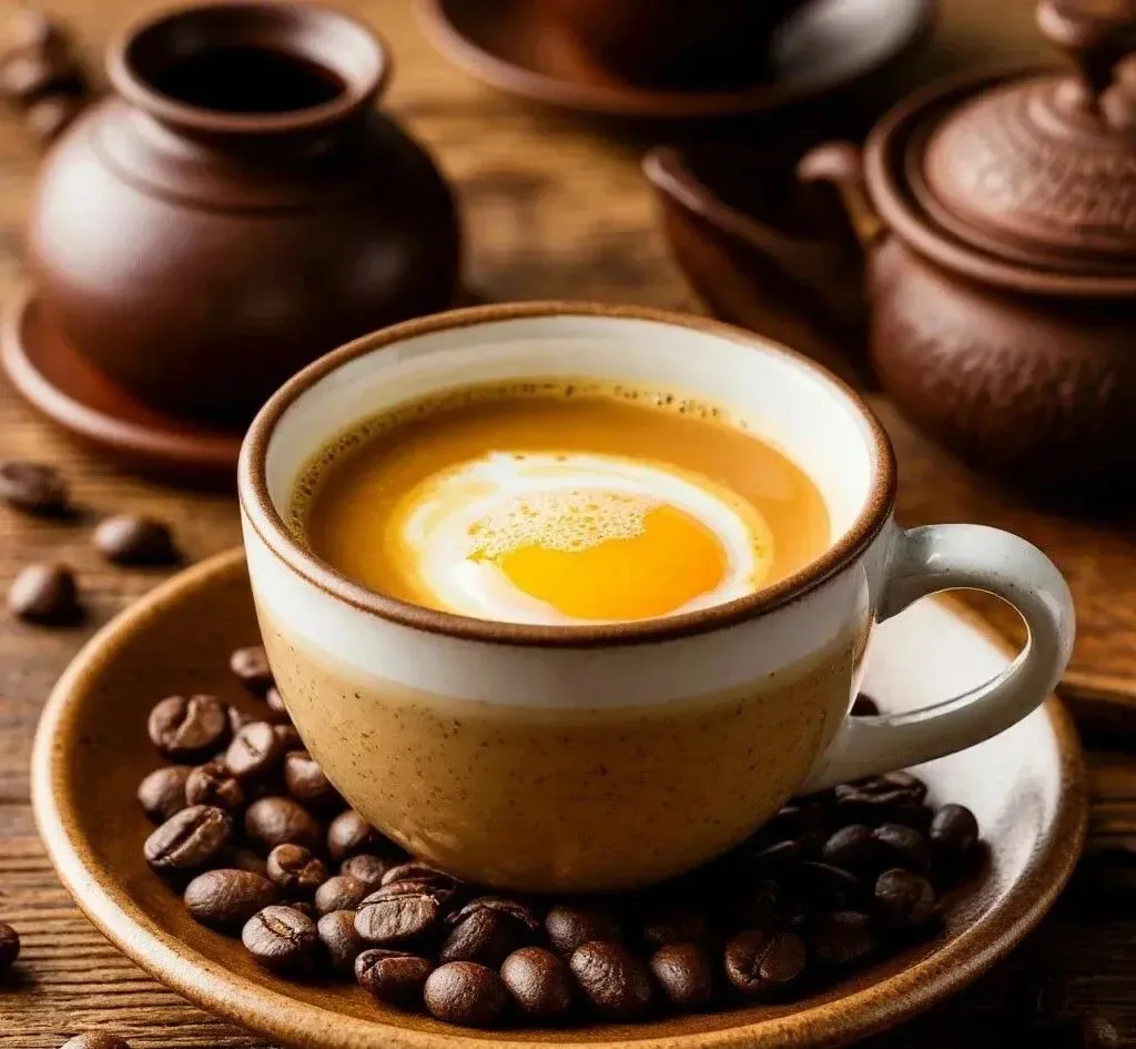 ☕️ Кофе с яйцом — Вы бы рискнули попробовать?