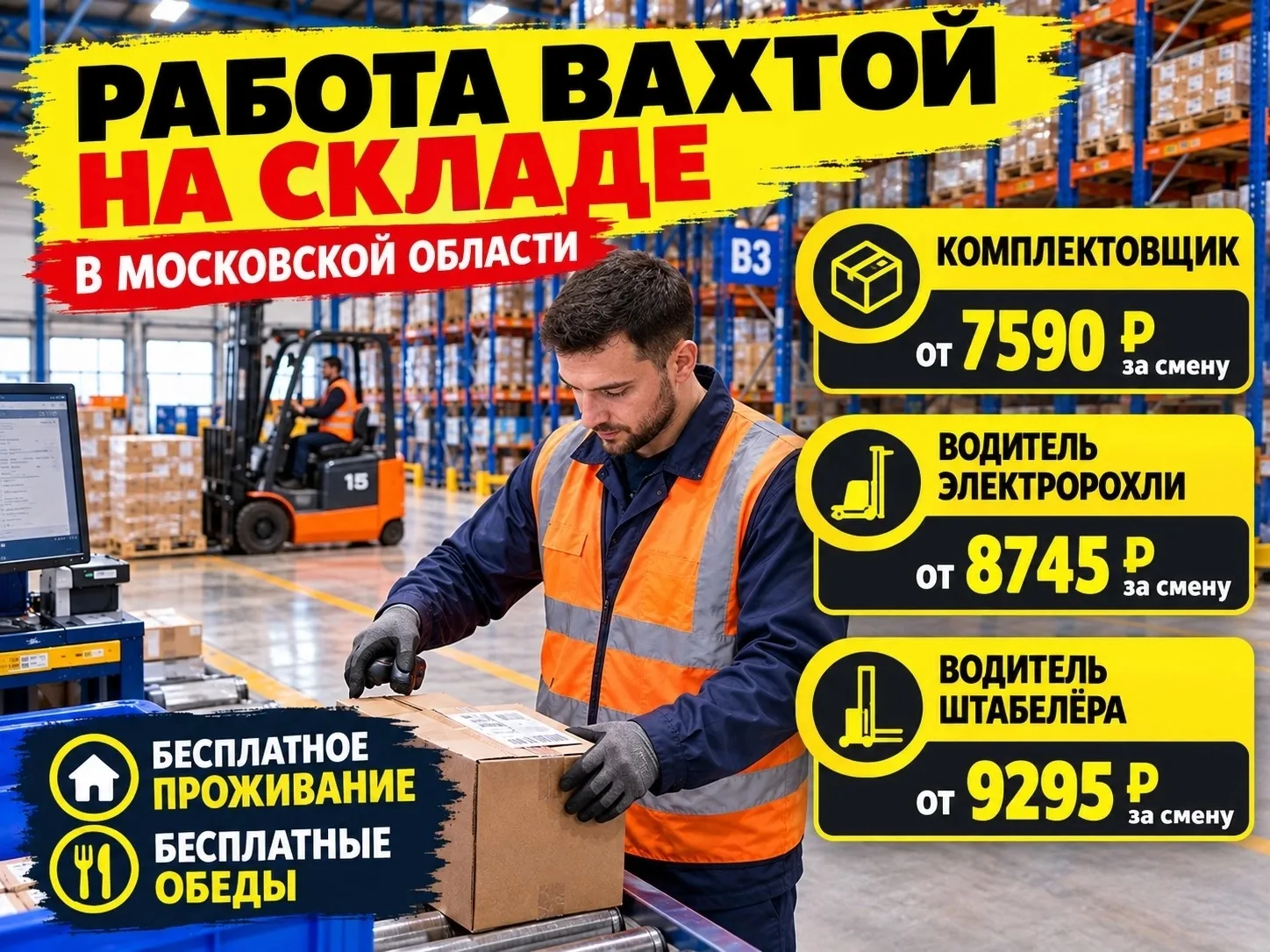 🚀 РАБОТА  НА  СКЛАДЕ 🚀