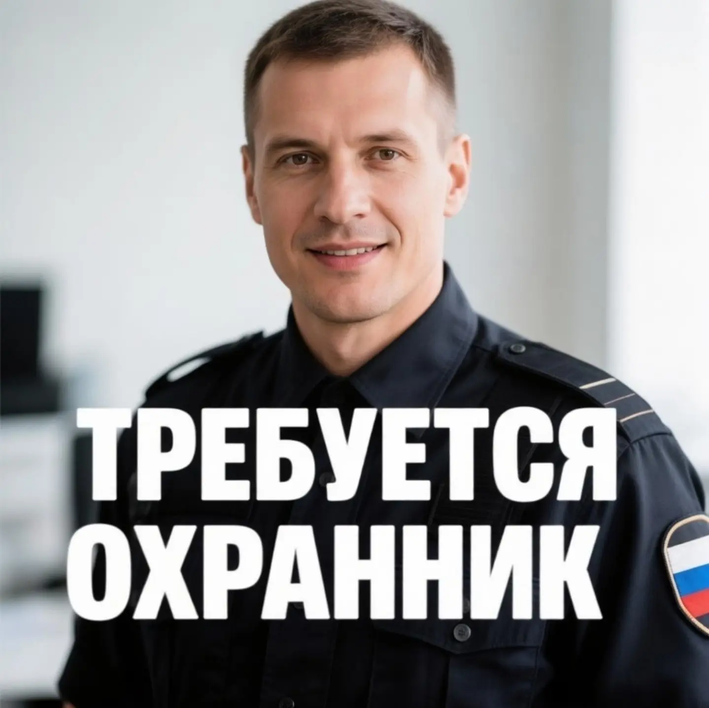 Требуется ОХРАННИК 

С водительским удостоверением.
График 1/2; 2/4. 
Медкомиссия и спец одежда за с