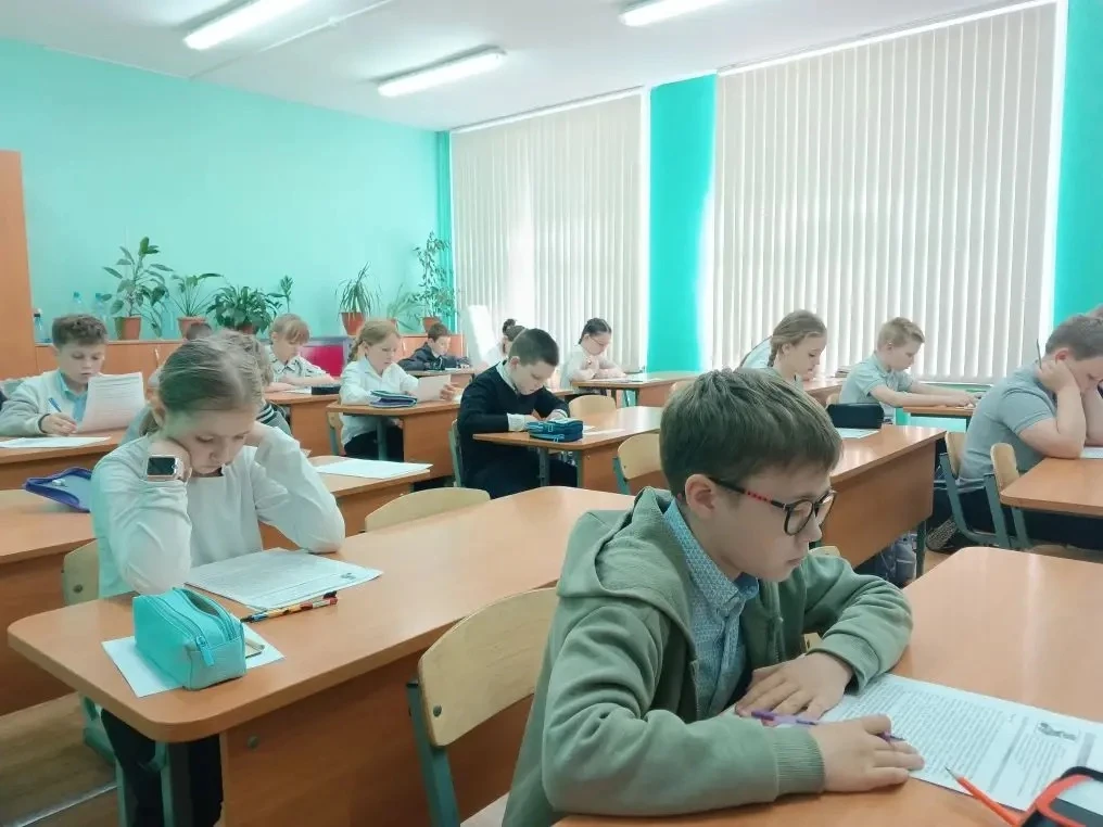 #Школа22 #ТакойДень  ✍️В начальной школе прошёл школьный этап городской комплексной олимпиады "Начал