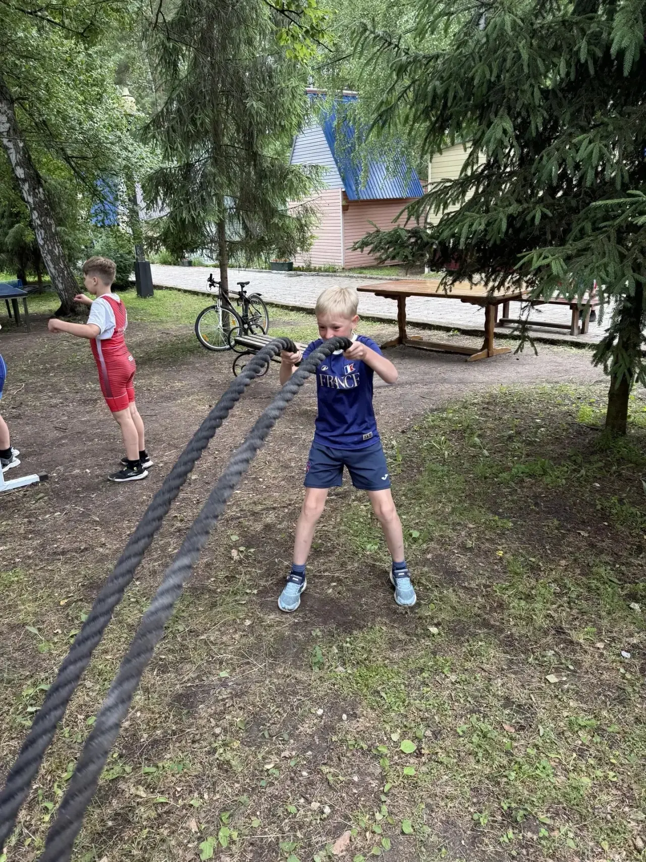 🏋️‍♂️ Сезон только начинается, а работа уже в самом разгаре!

В загородном лагере «Спартак» Задонск