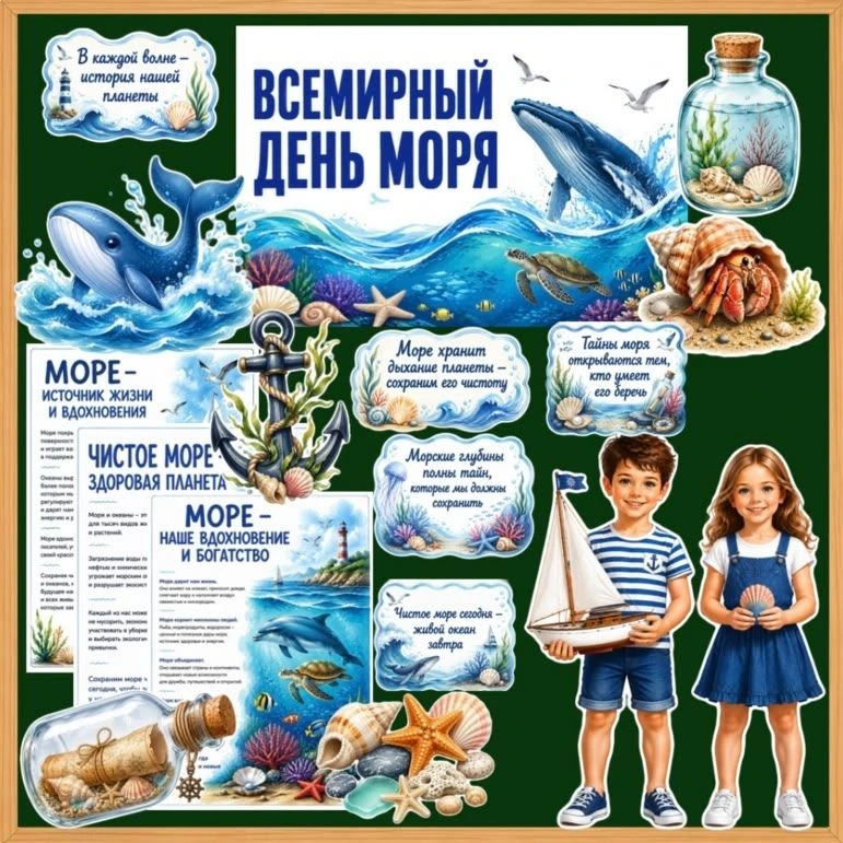 🎉Всемирный день моря!